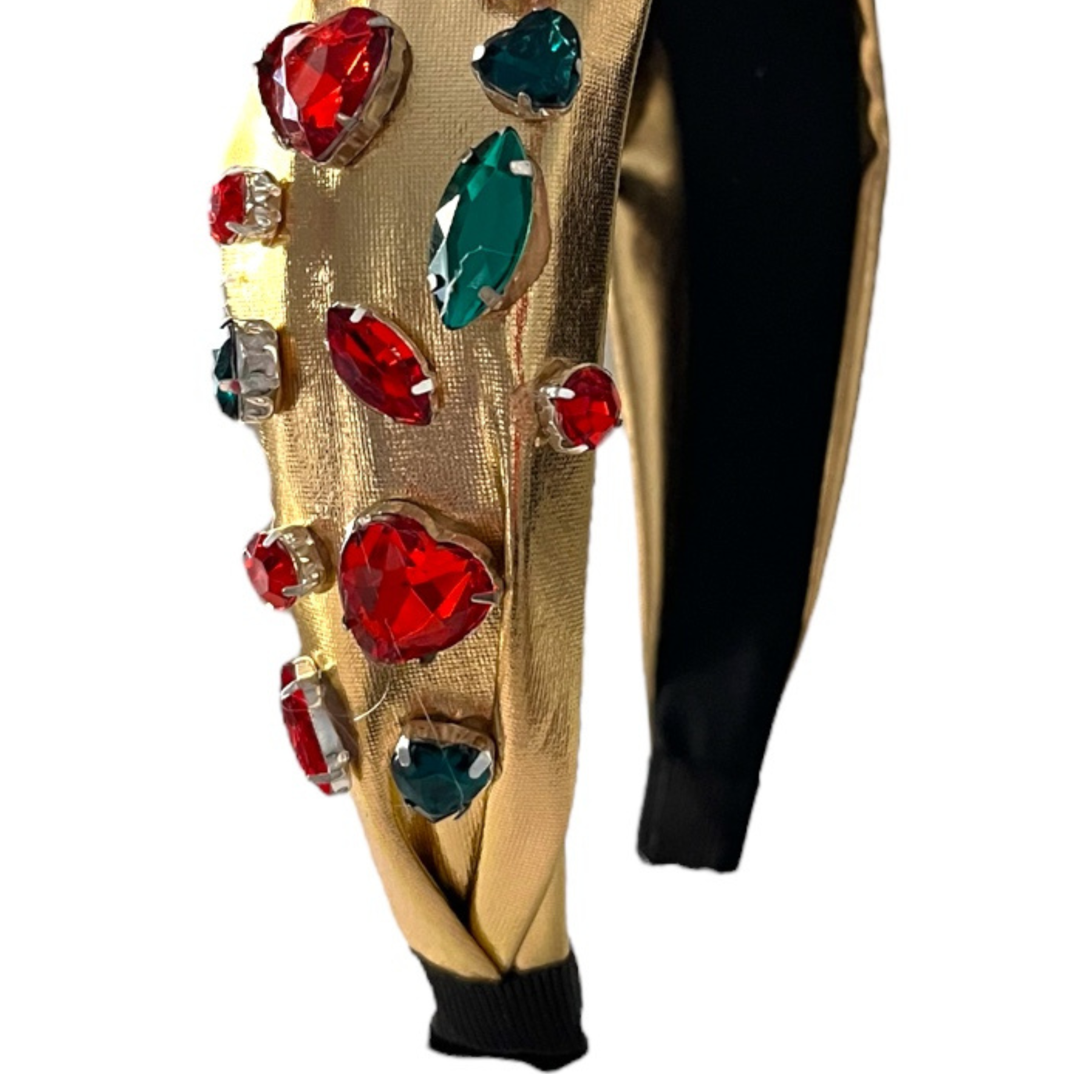 Παιδική στέκα μαλλιών χριστουγεννιάτικη χρυσή μεταλλιζέ Jomalmi Kids