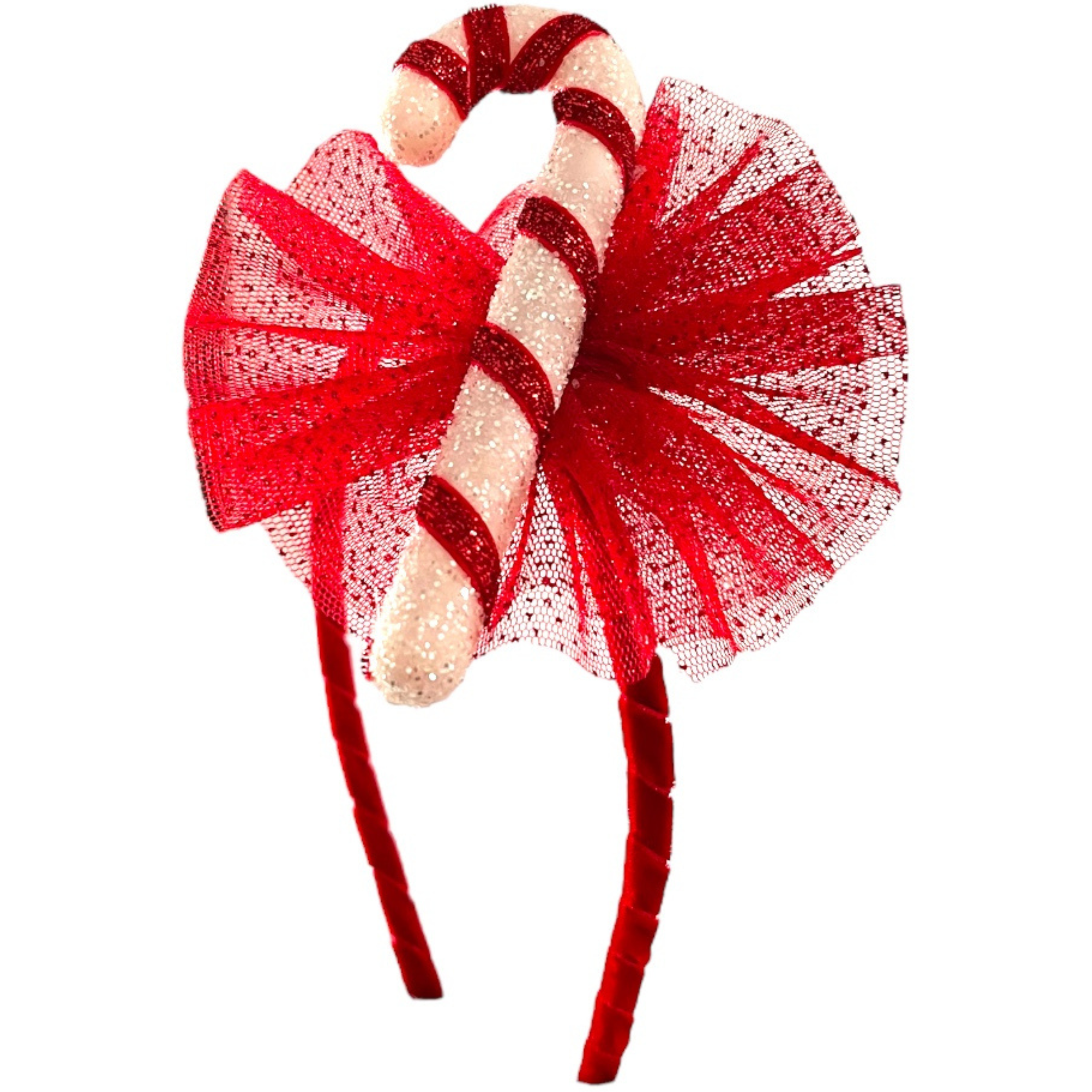 Παιδική στέκα και κλιπ μαλλιών χριστουγεννιάτικο ζαχαρωτό Perle D'azur