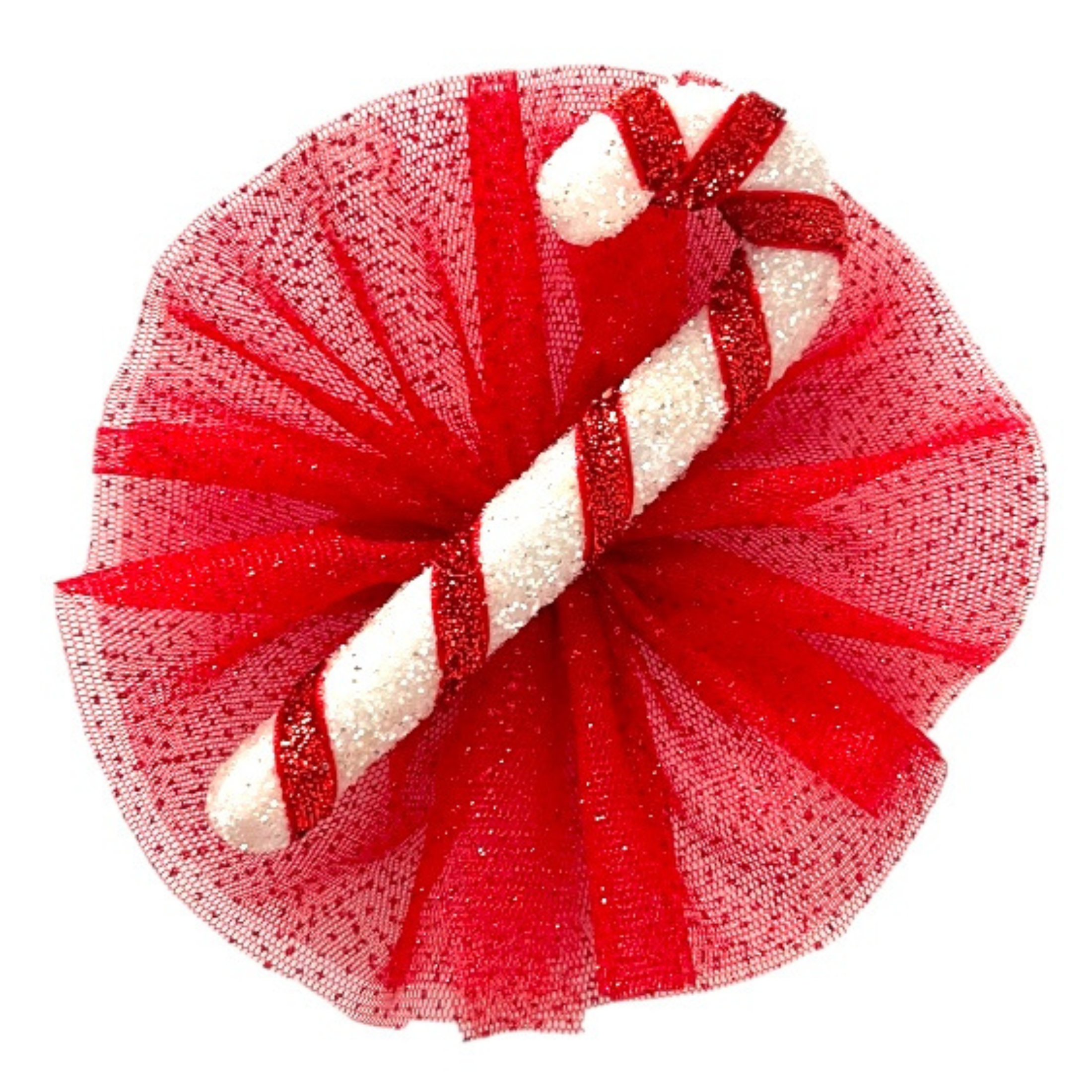 Παιδική στέκα και κλιπ μαλλιών χριστουγεννιάτικο ζαχαρωτό Perle D'azur