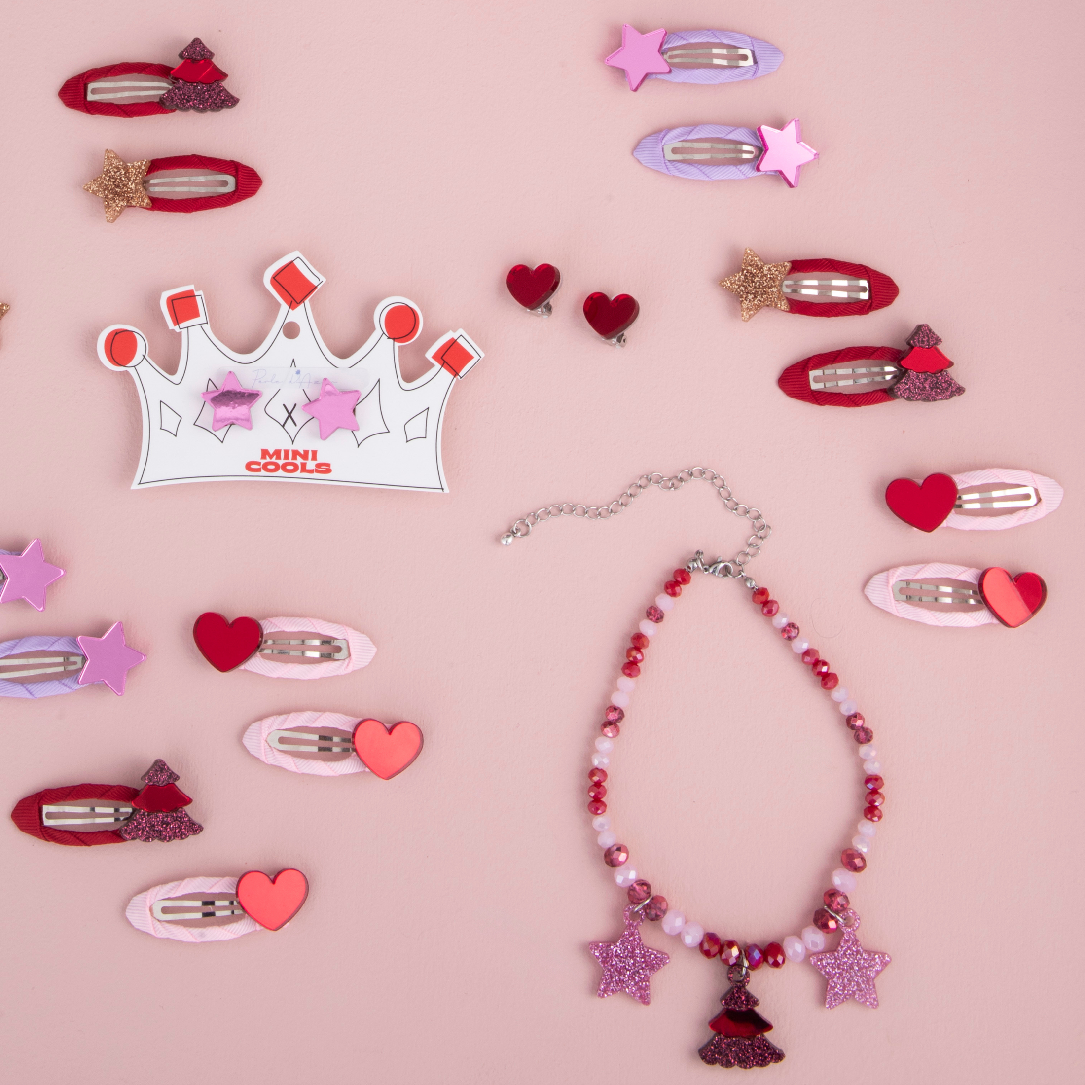 Παιδικό σετ κλιπ μαλλιών Christmas Perle D'azur