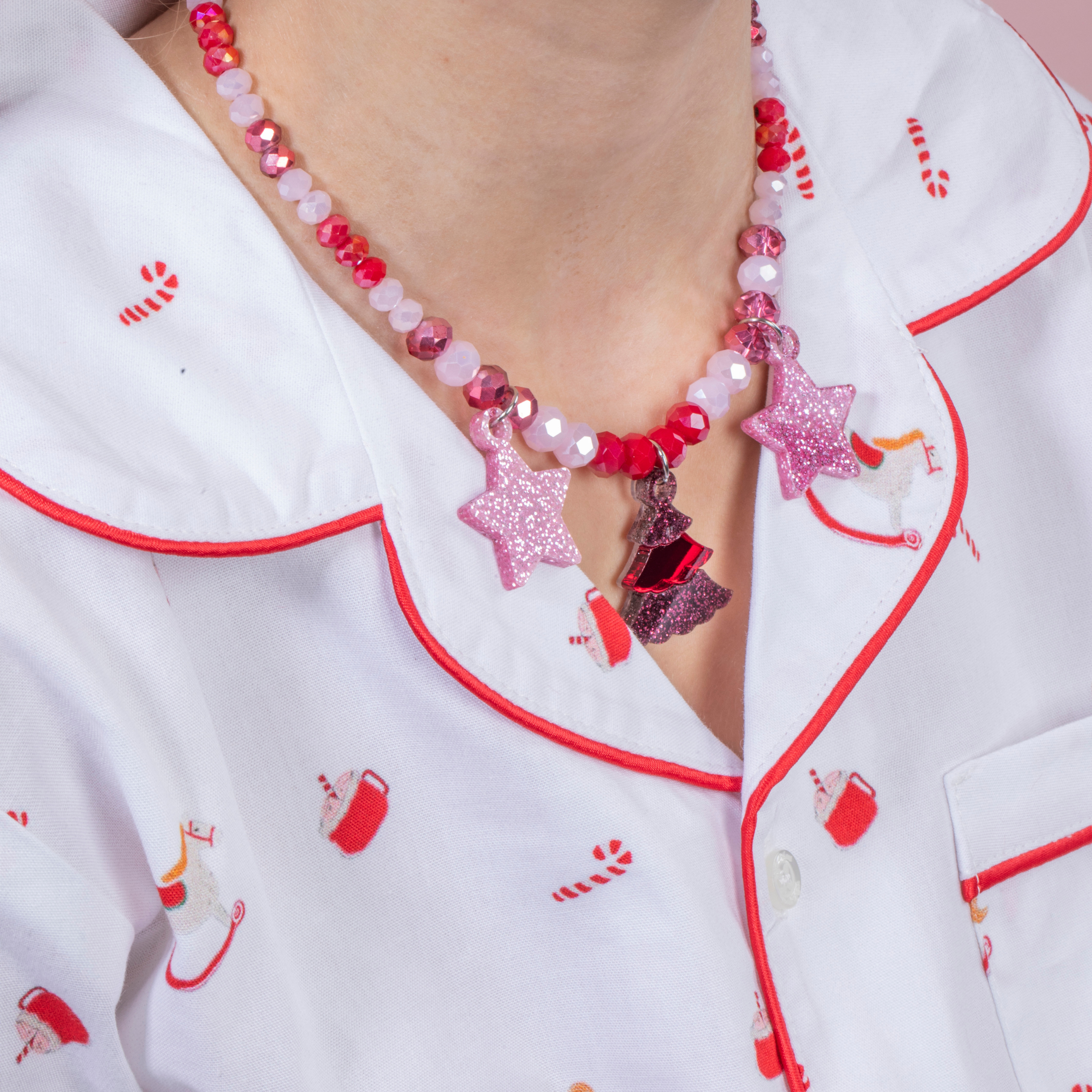 Παιδικό κολιέ Christmas Perle D'azur - Mini cools