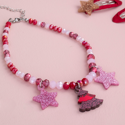 Παιδικό κολιέ Christmas Perle D'azur - Mini cools