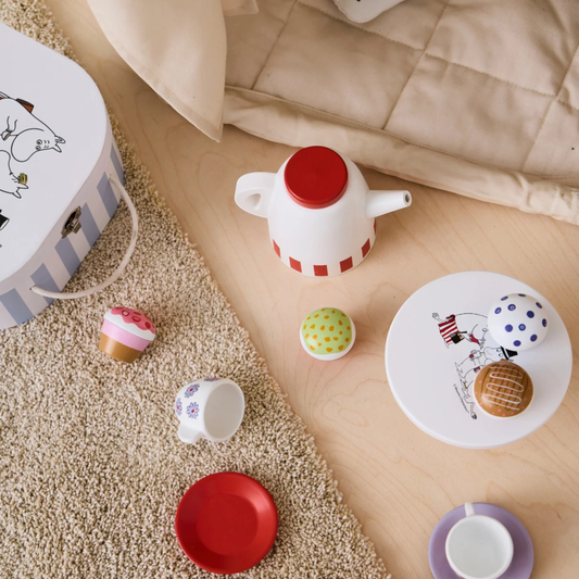 Παιδικό ξύλινο παιχνίδι σετ καφέ MOOMIN Kid's Concept