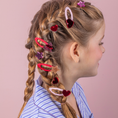 Φορτώστε την εικόνα στον προβολέα γκαλερί, Παιδικά κλιπ μαλλιών Hearts Perle d’Azur x Mini Cools
