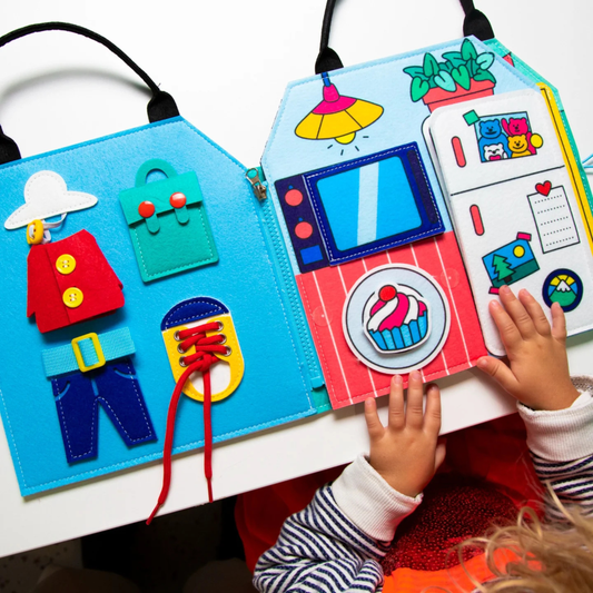 Παιδικό παιχνίδι σετ δραστηριοτήτων Montessory η Ημέρα μου Omy