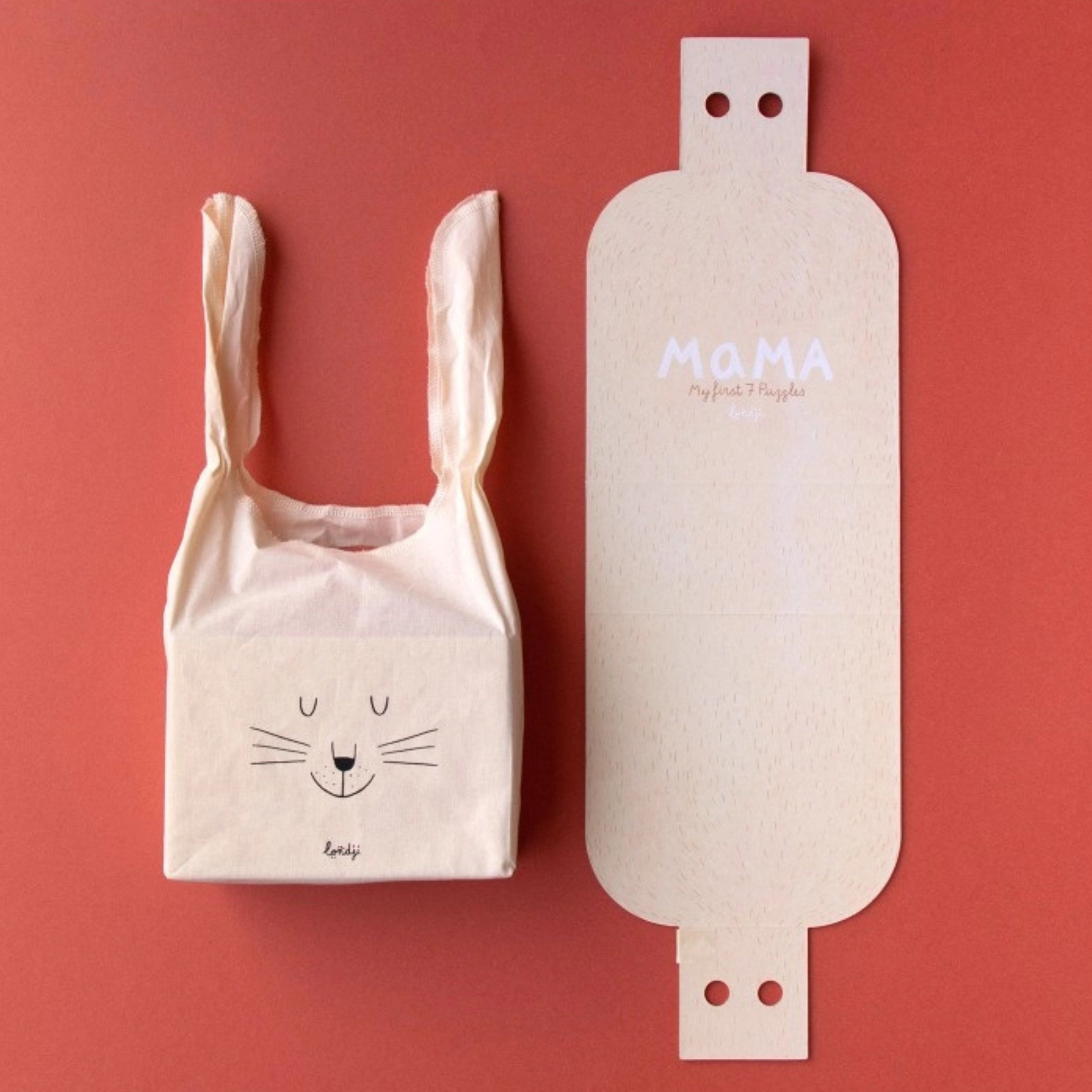 Παιδικό ξύλινο παζλ Μαμά LONDJI