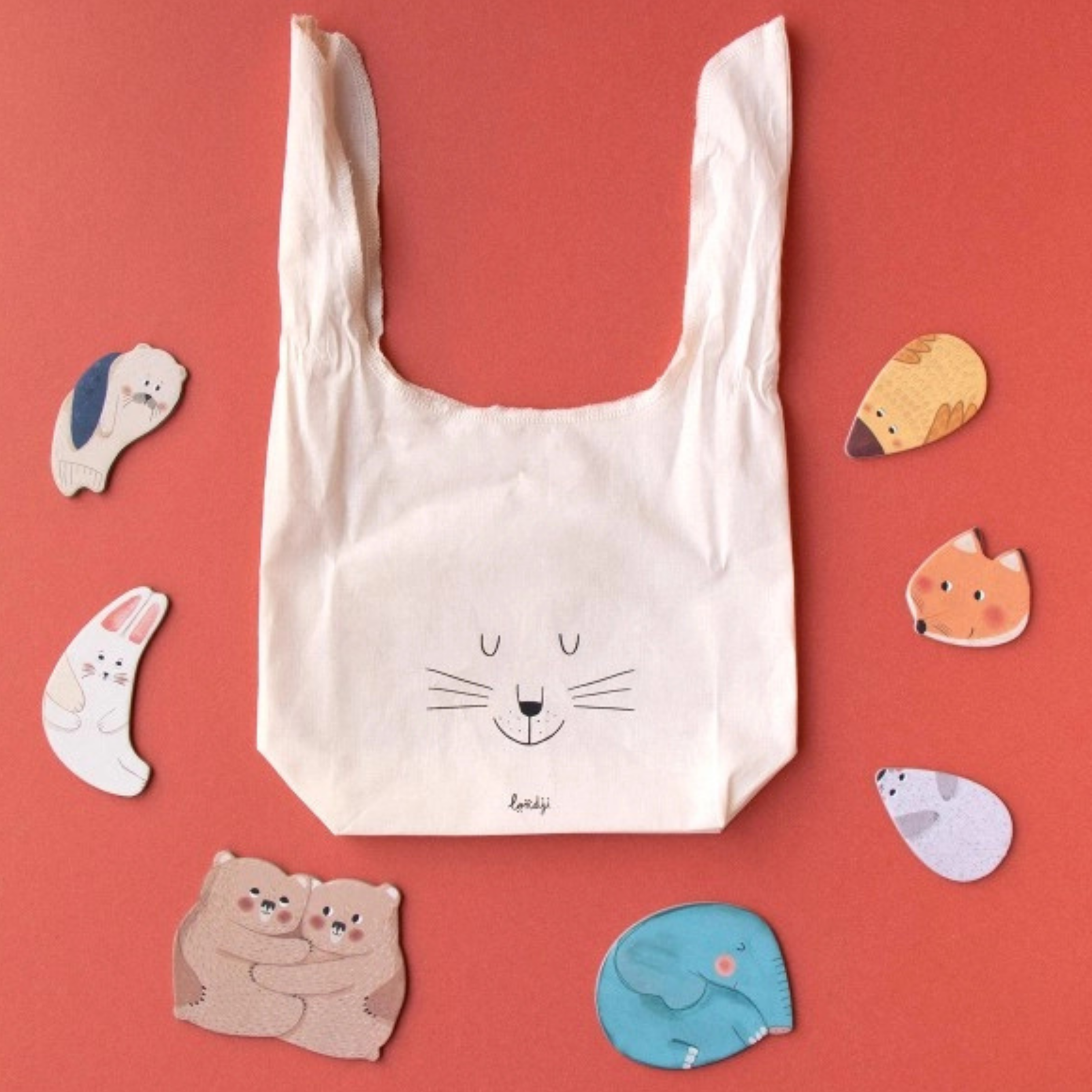 Παιδικό ξύλινο παζλ Μαμά LONDJI