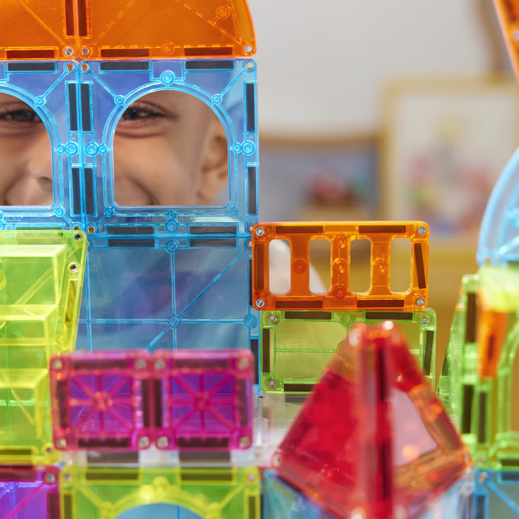 Μαγνητικό παιχνίδι City Center 110 κομμάτια σετ