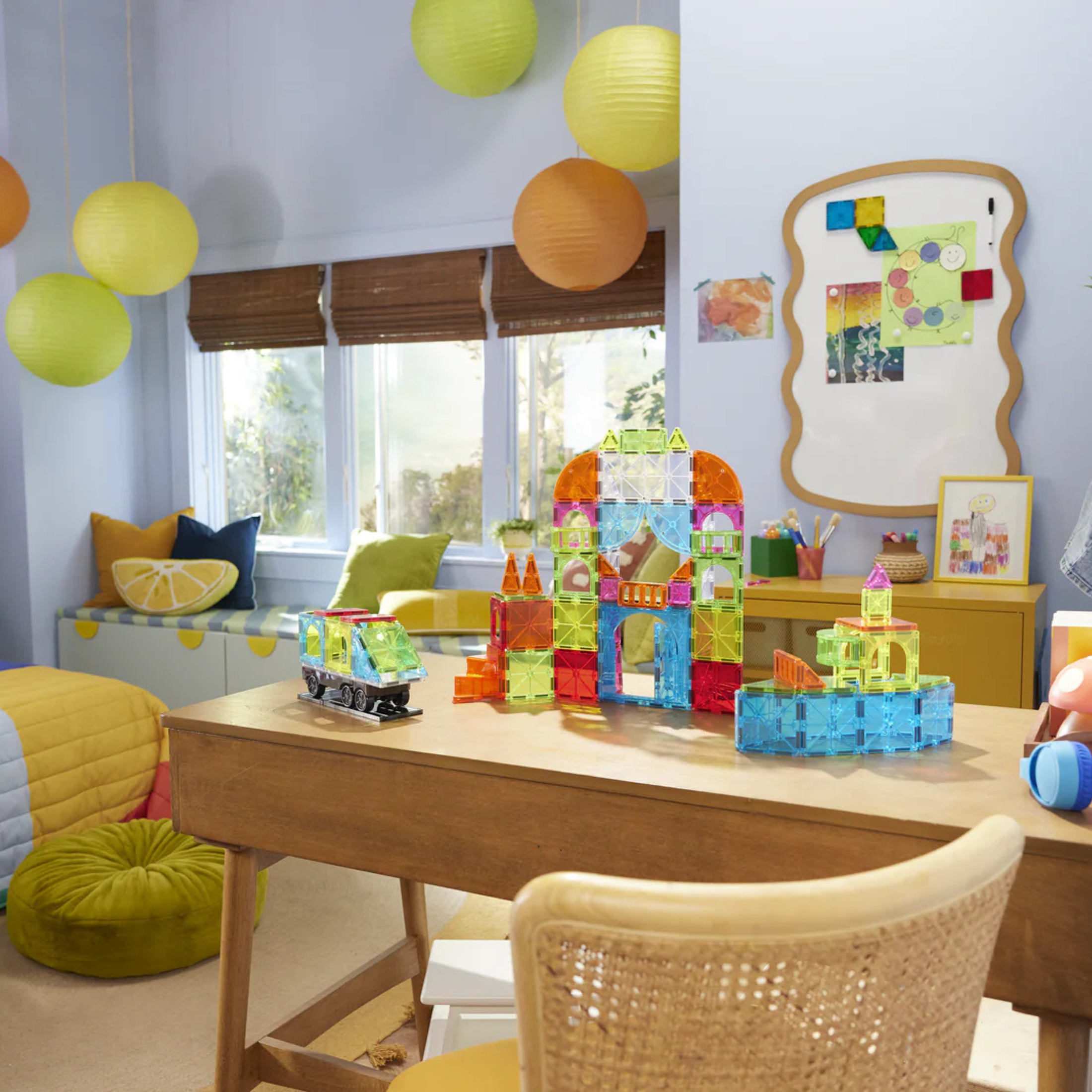 Μαγνητικό παιχνίδι City Center 110 κομμάτια σετ