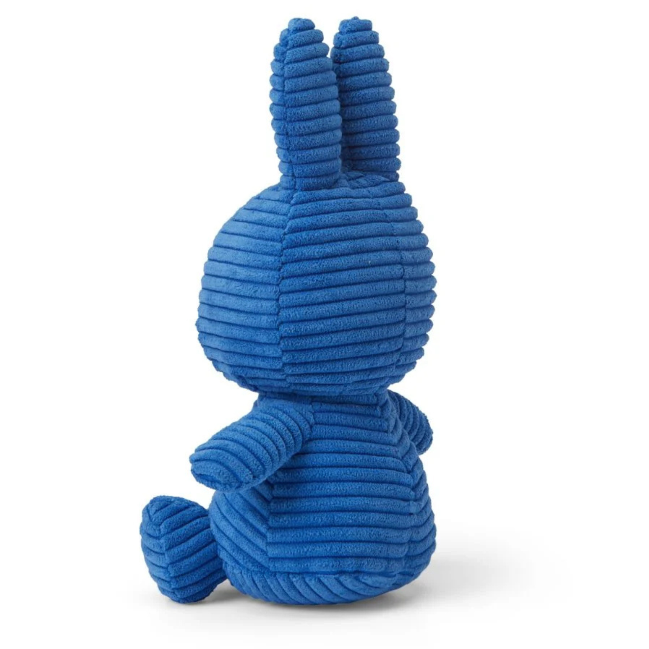 Παιδικό υφασμάτινο κουκλάκι Miffy κοτλέ μπλε οικολογικό Bon Ton