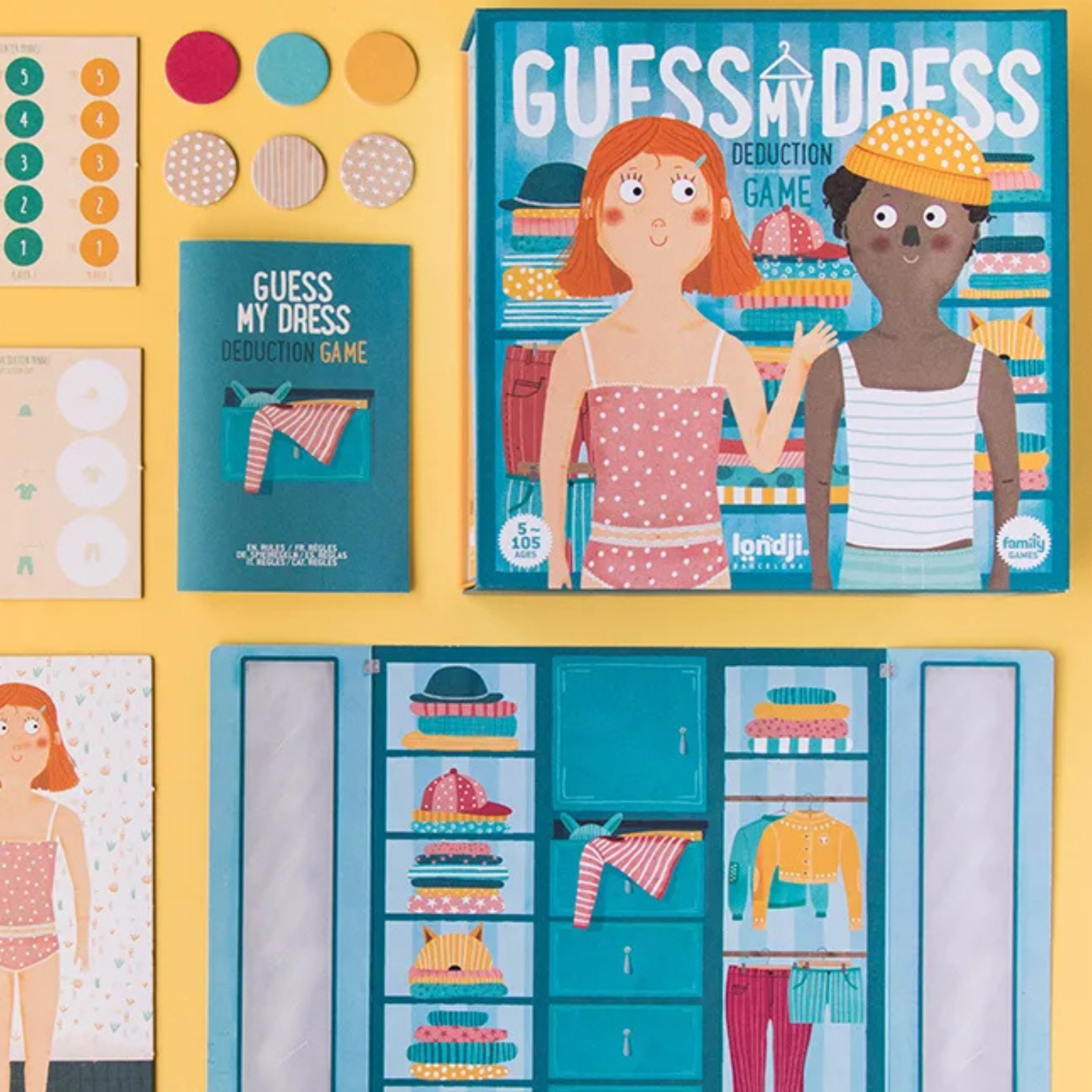 Παιδικό παιχνίδι Μάντεψε το φόρεμα μου LONDJI