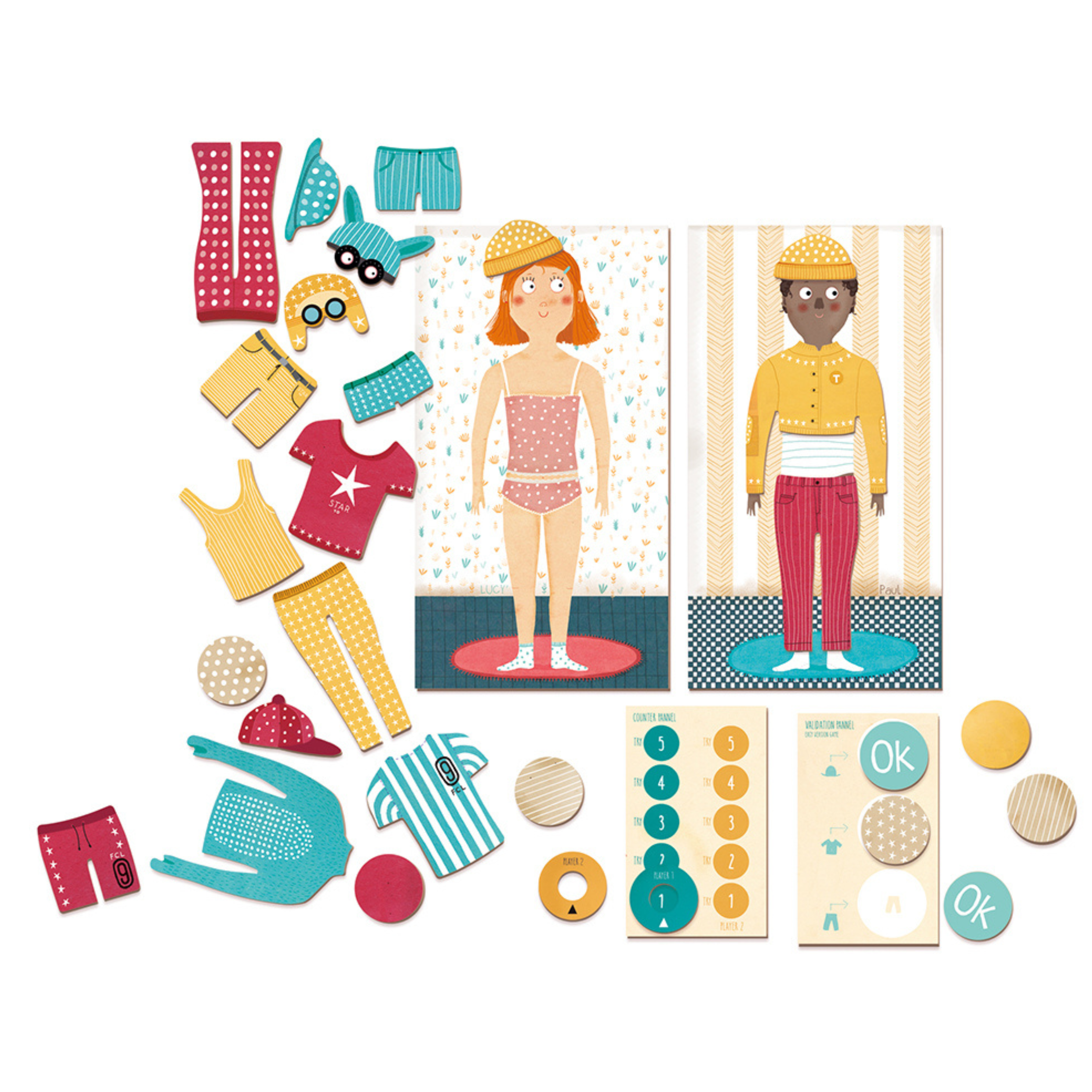 Παιδικό παιχνίδι Μάντεψε το φόρεμα μου LONDJI