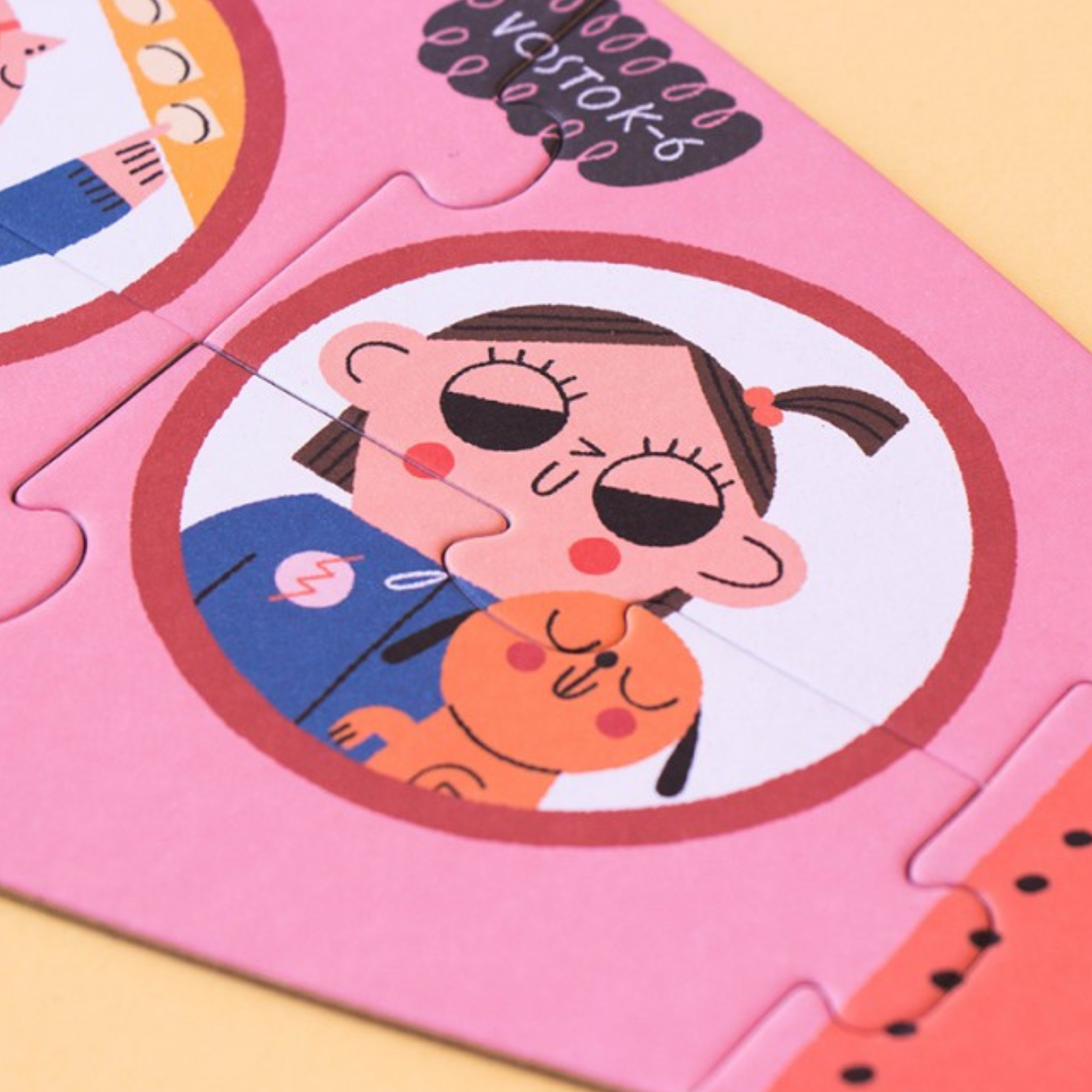 Παιδικό παζλ η Βαλεντίνα στο διάστημα LONDJI