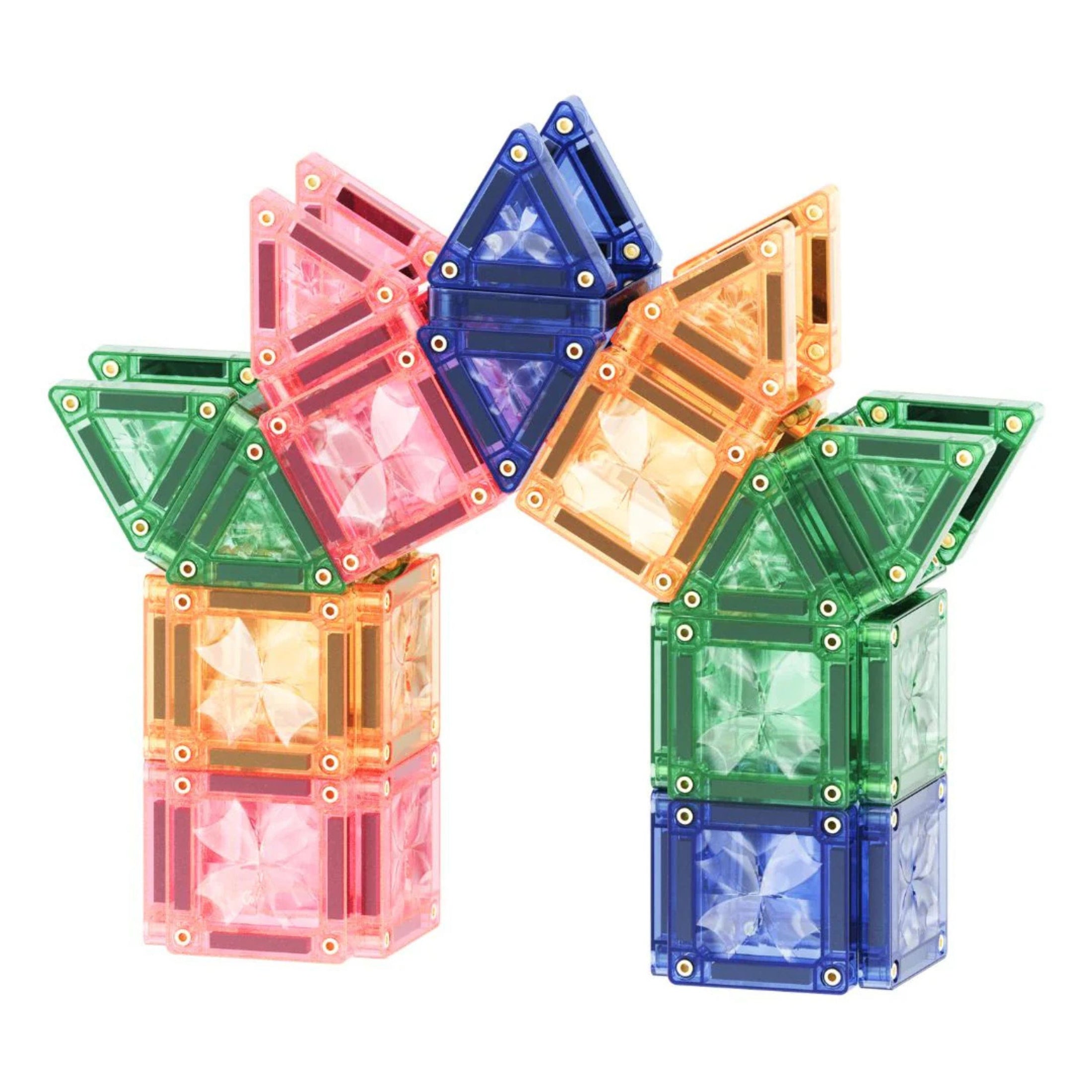 Μαγνητικό παιχνίδι Mini Tiles Pastel 28 τεμάχια Cleverclixx