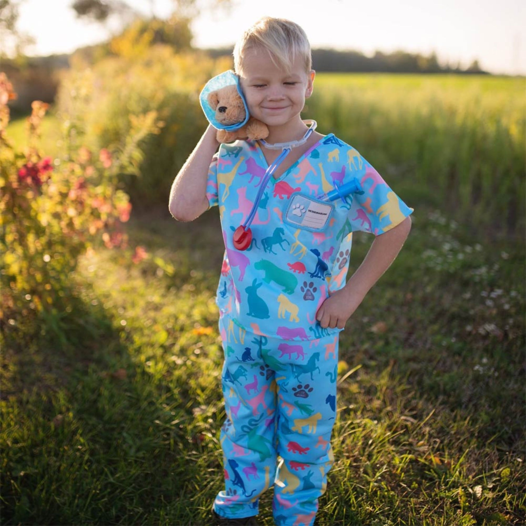 Παιδική αποκριάτικη στολή Κτηνίατρος με αξεσουάρ Great Pretenders