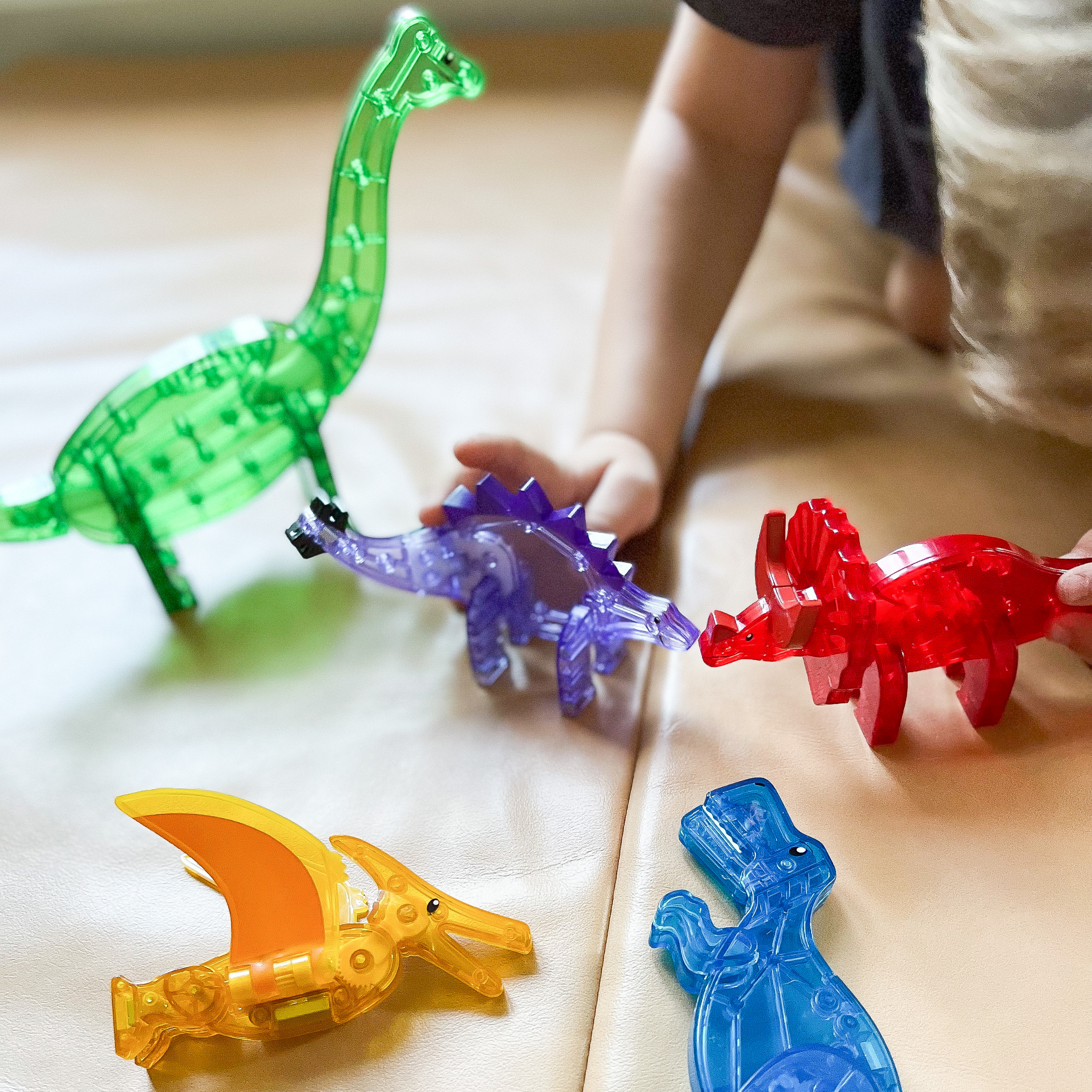 Magnetic Dinos toy 5 pieces set