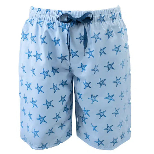 Boys swimsuit Shorts Blue Starfish