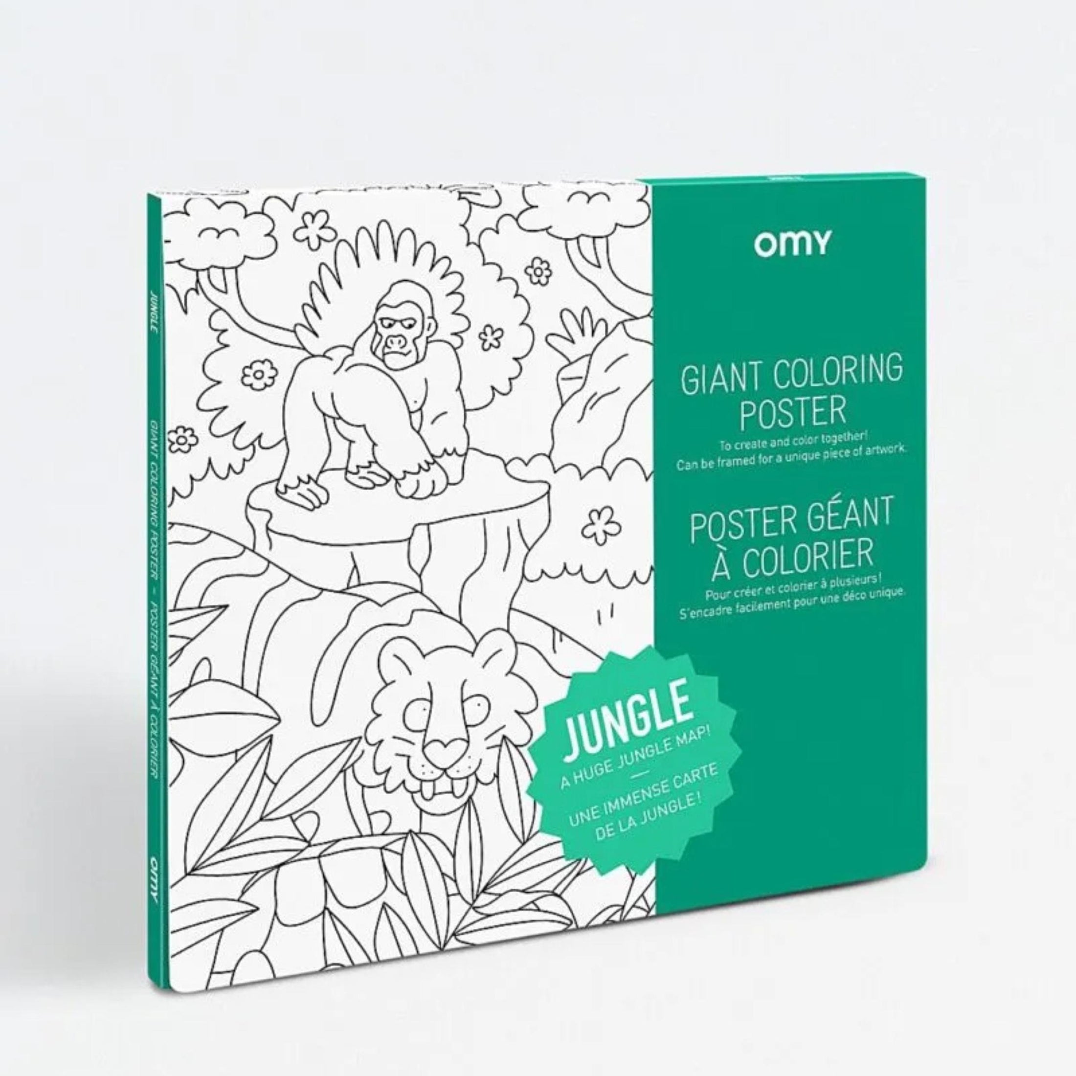 Παιδική αφίσα ζωγραφικής γίγας Ζούγκλα