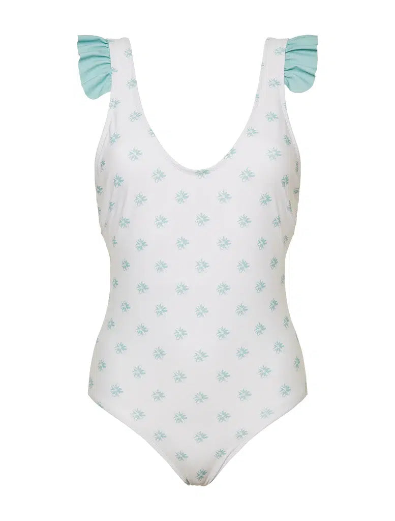 Women's One-Piece Swimsuit Aqua