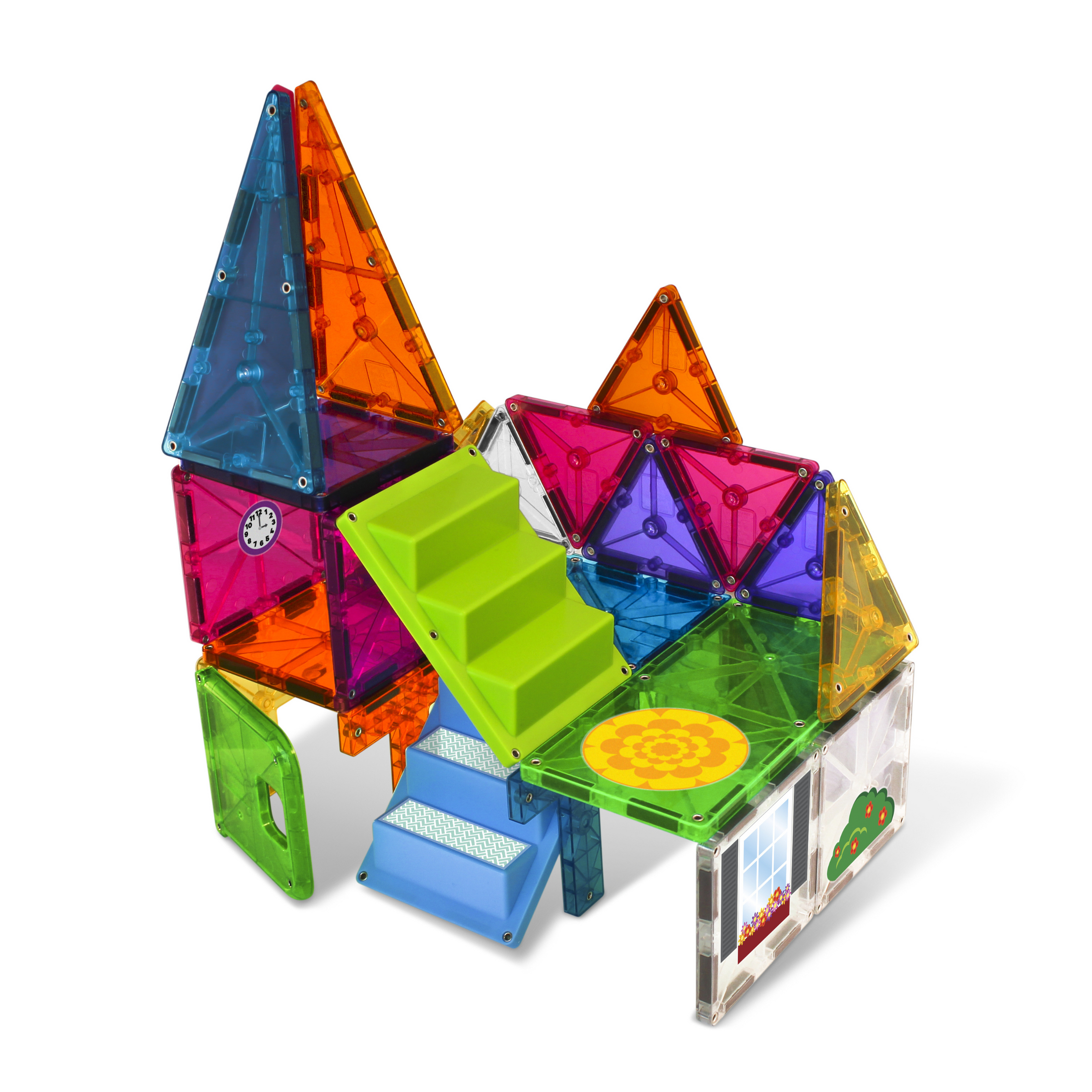 Magnetic toy House 28 pieces set