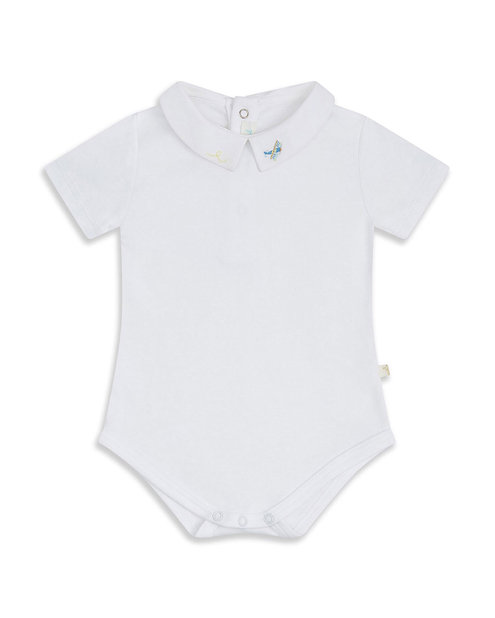 Baby Short Sleeve Airplane Bodysuit