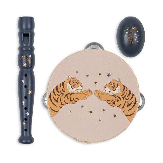 Children's wooden music set Tiger