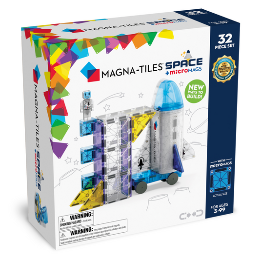 Magnetic toy Space 32 pieces set