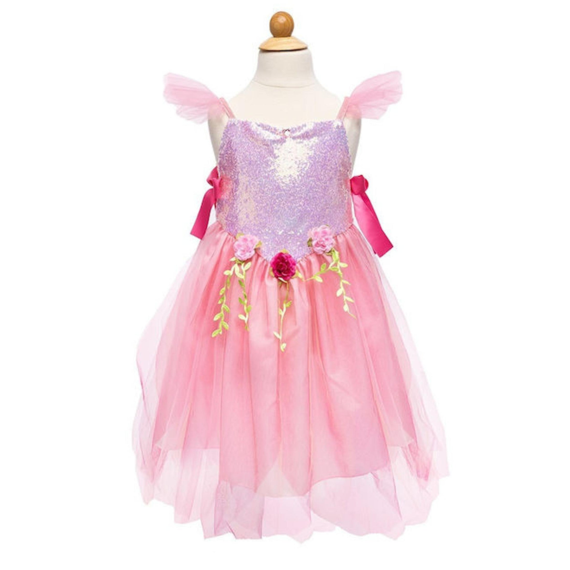 Παιδική αποκριάτικη στολή ροζ Νεράϊδα του δάσους Great Pretenders