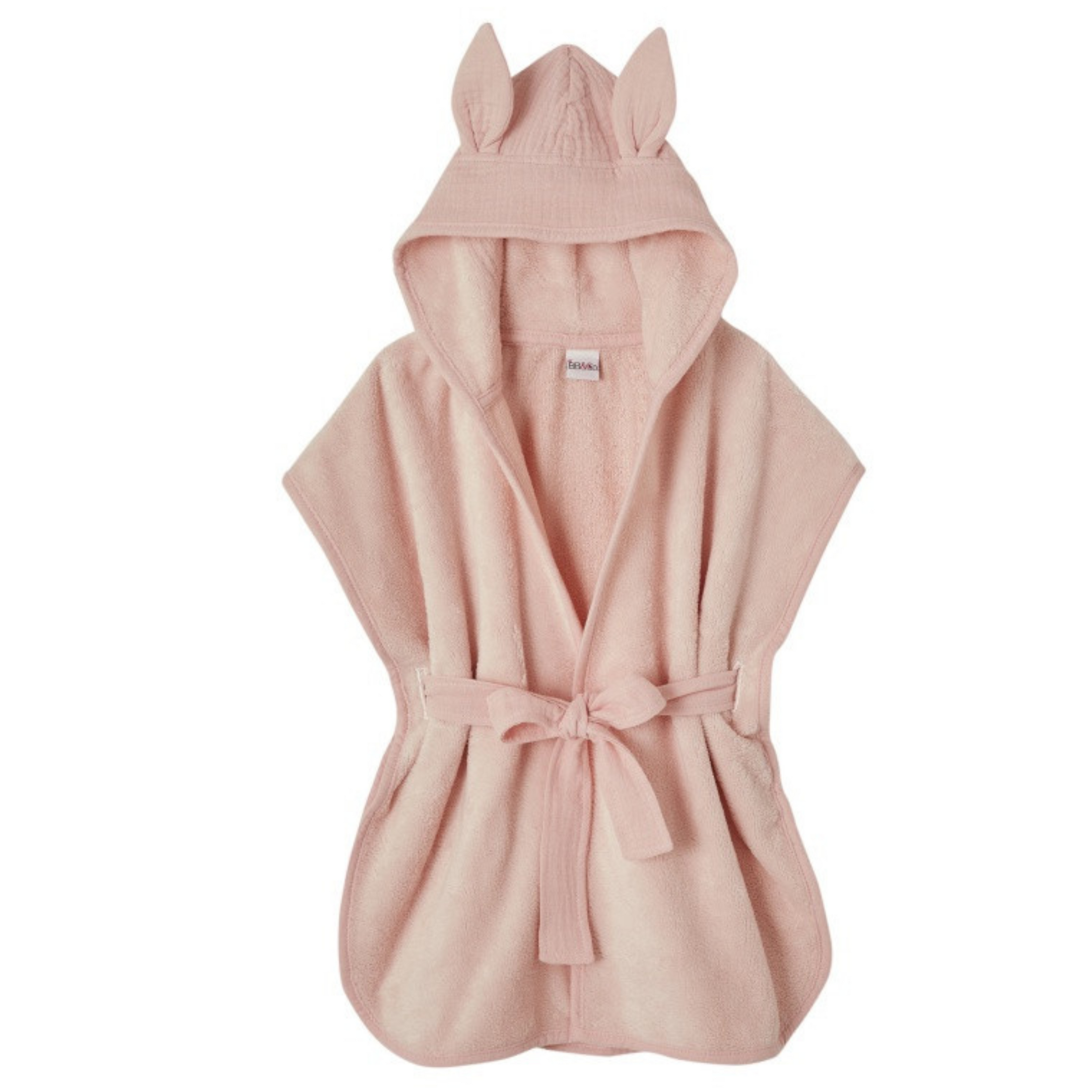 Baby bathrobe Pink from 0 to 2 years