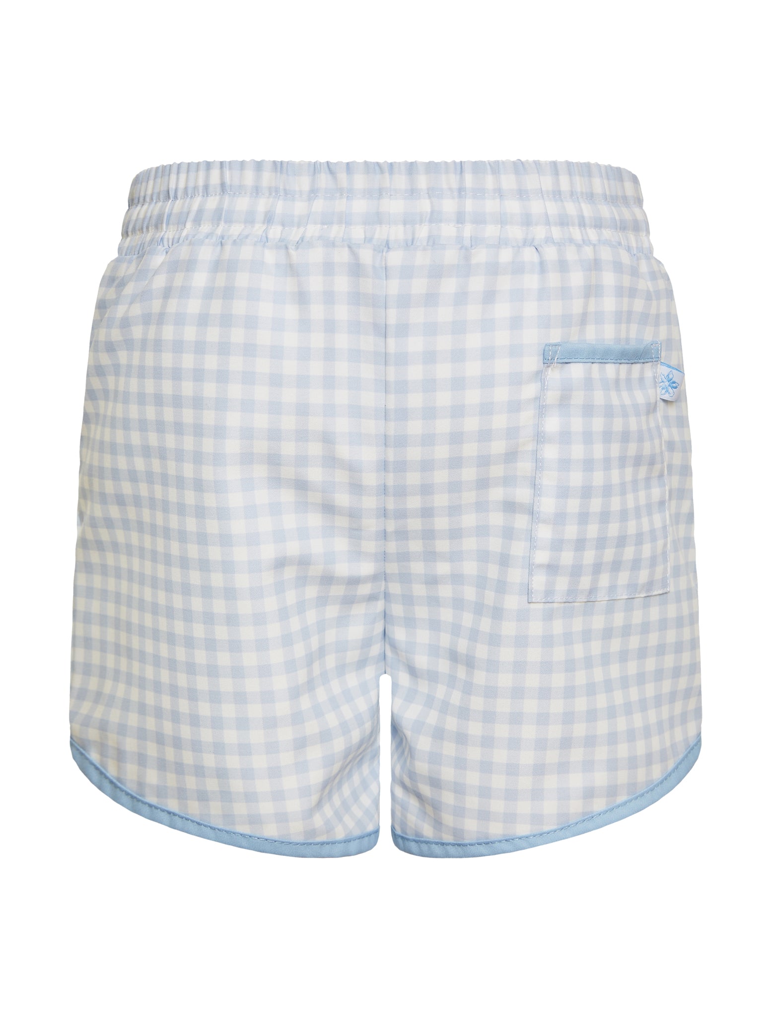 Boys swimsuit bordie Blue Gingham