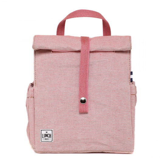 Kids lunch bag Pink with pink handles