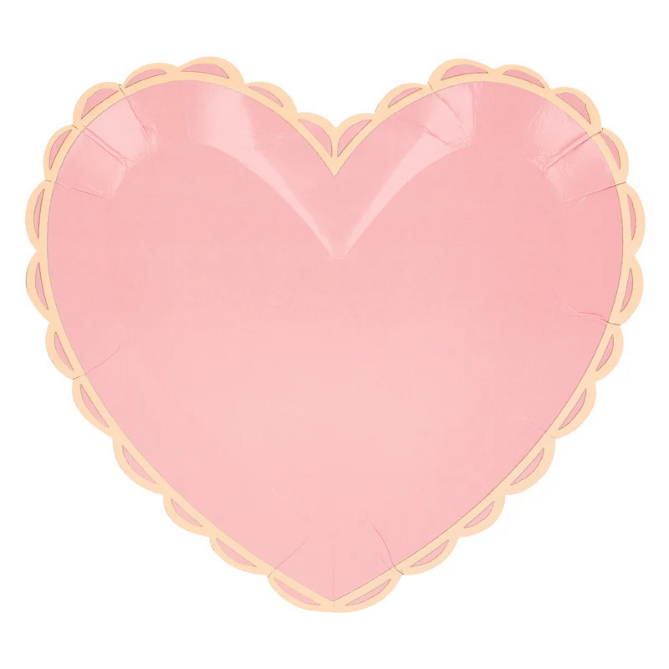 Children's food plates Pastel Heart