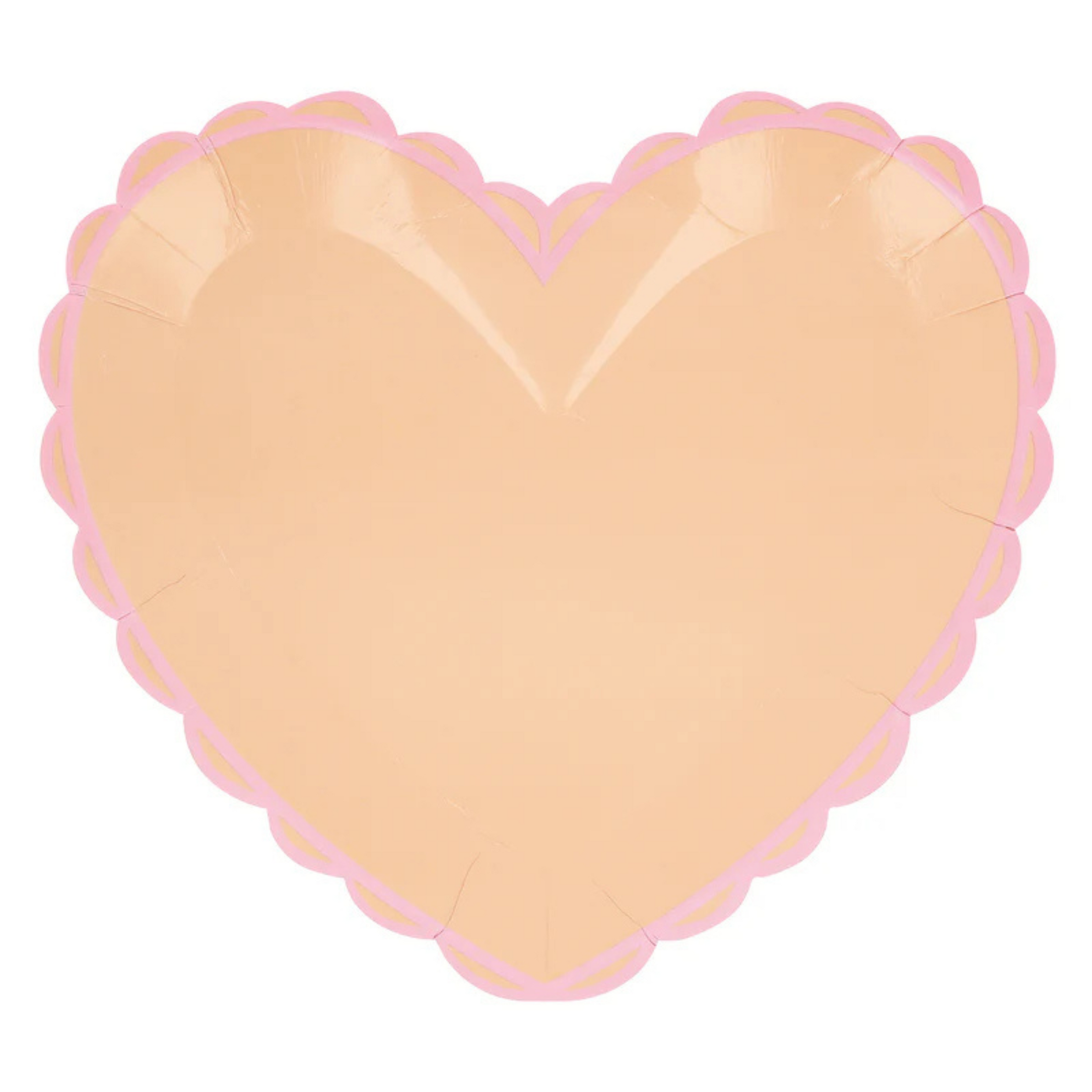 Children's food plates Pastel Heart