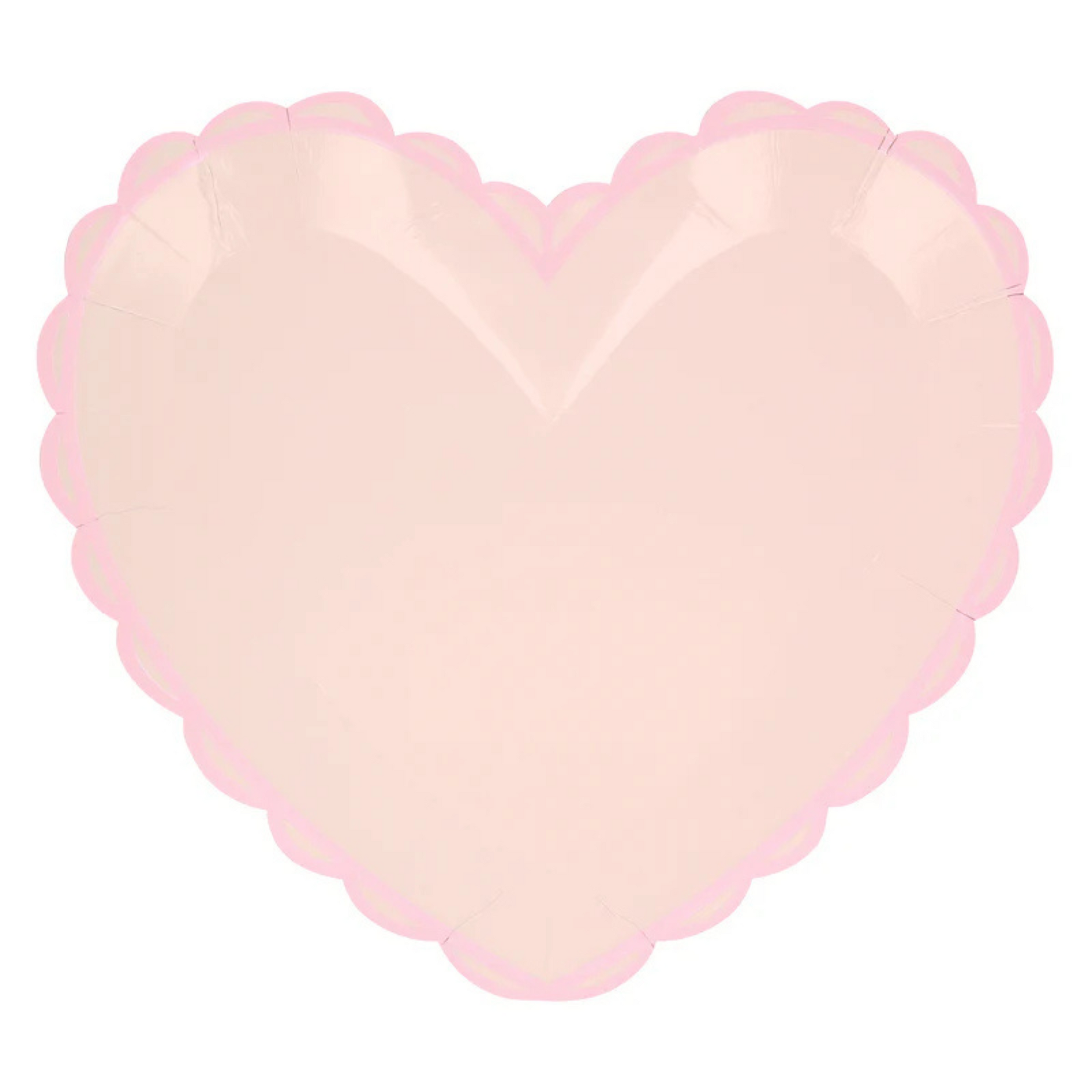 Children's food plates Pastel Heart