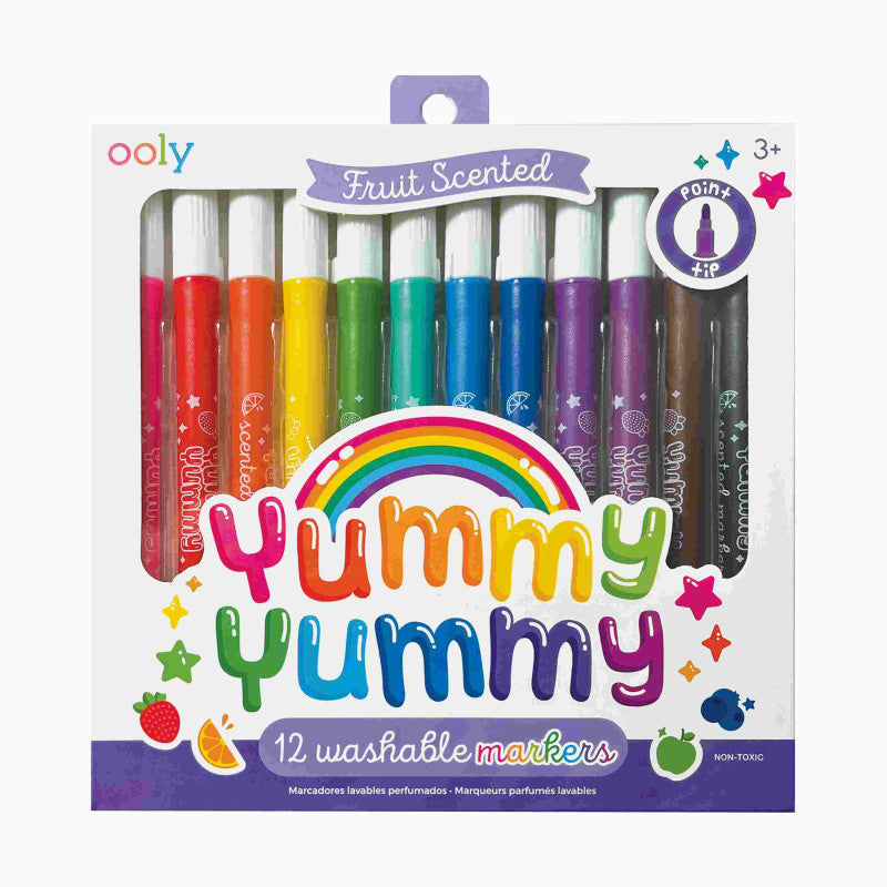 Children's scented markers set of 12! Yummy Yummy!