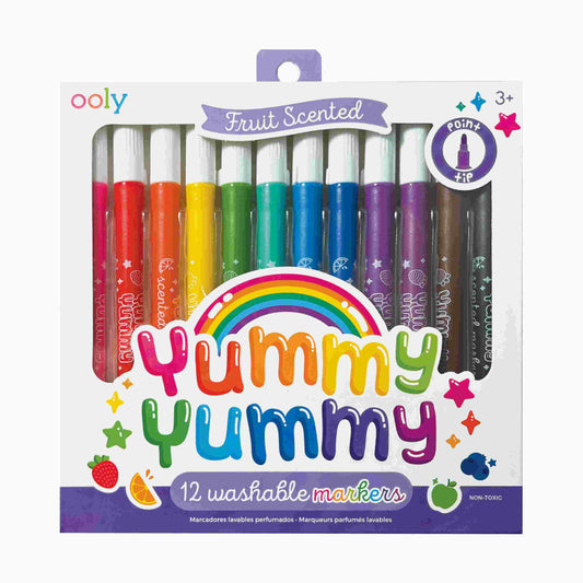 Children's scented markers set of 12! Yummy Yummy!