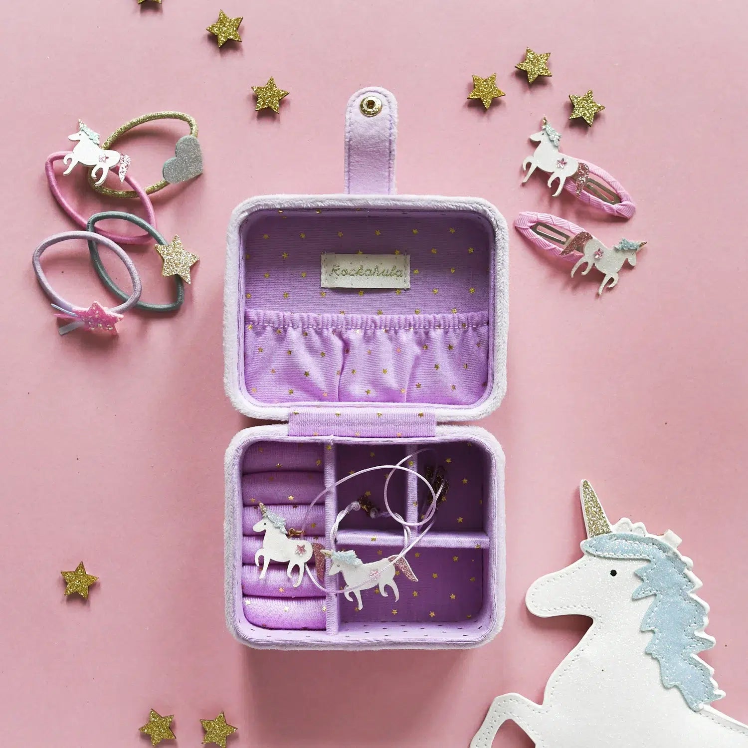 Girls Unicorn Jewelry Box