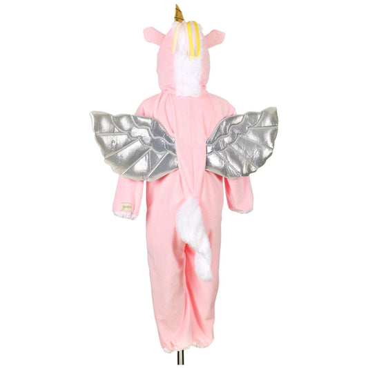Παιδική αποκριάτικη στολή ολόσωμη ροζ Μονόκερος Souza
