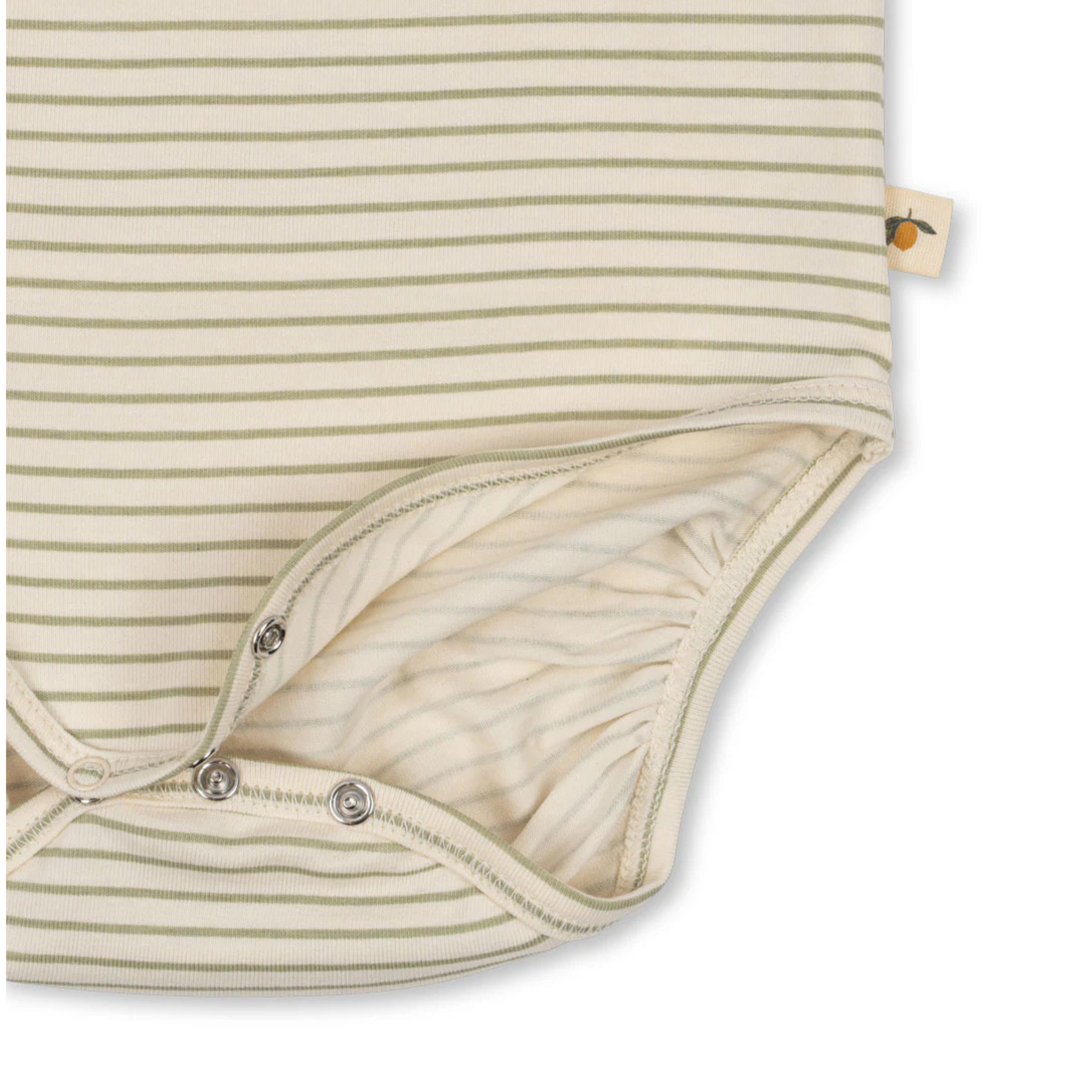 Tea Stripe Baby Bodysuit