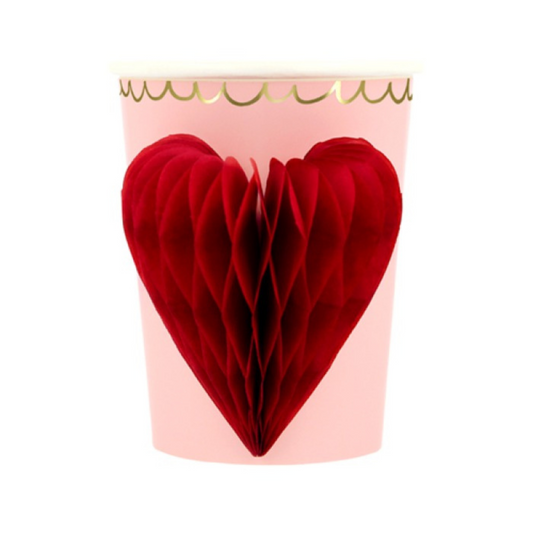 Honeycomb Heart Children's Cups