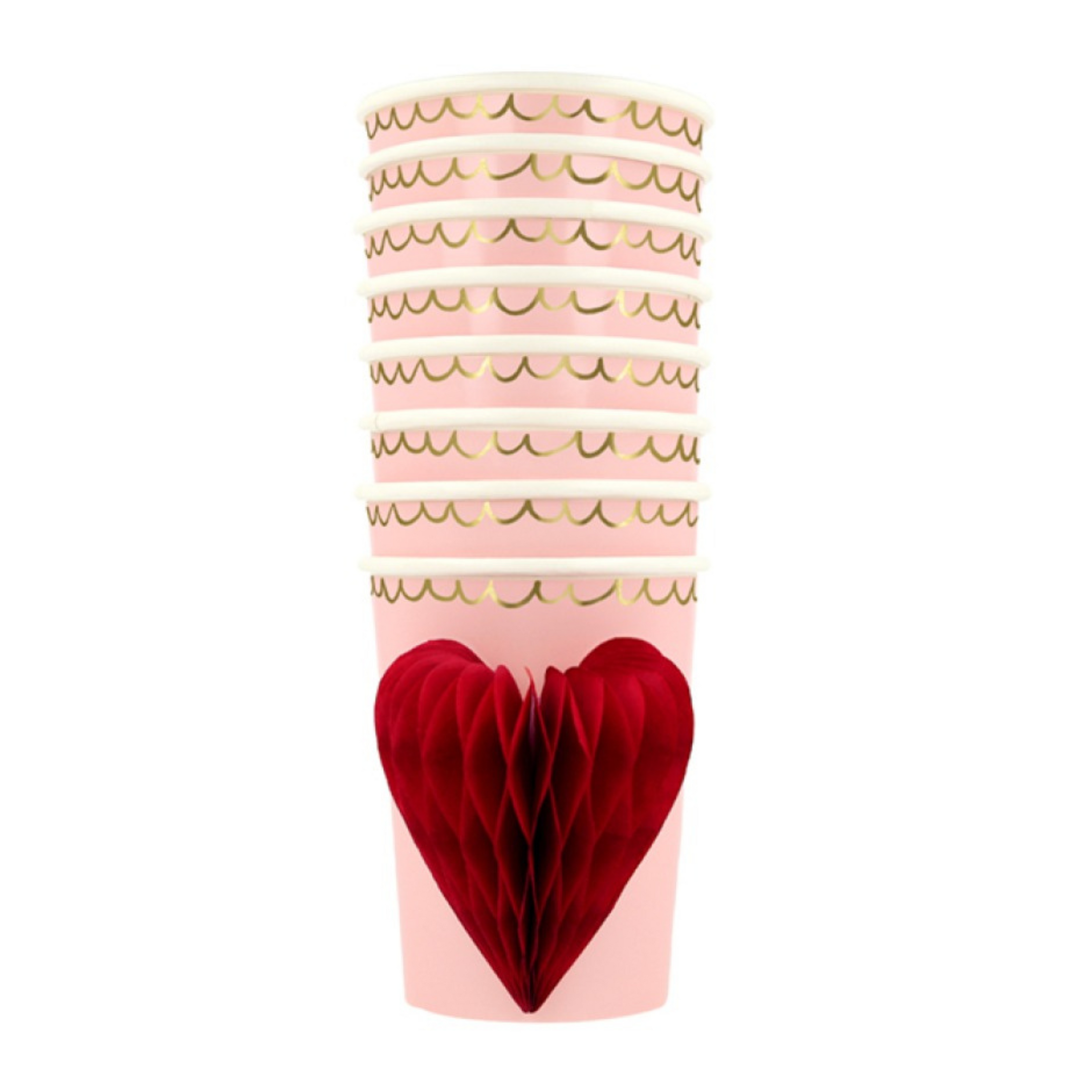 Honeycomb Heart Children's Cups