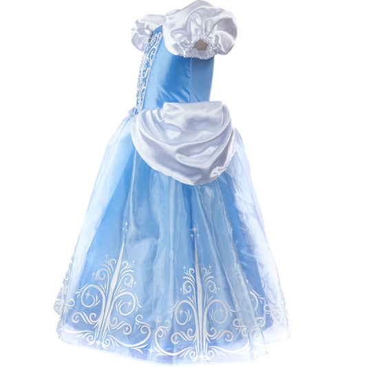 Παιδική αποκριάτικη στολή  με γκλίτερ Σταχτοπούτα Great Pretenders