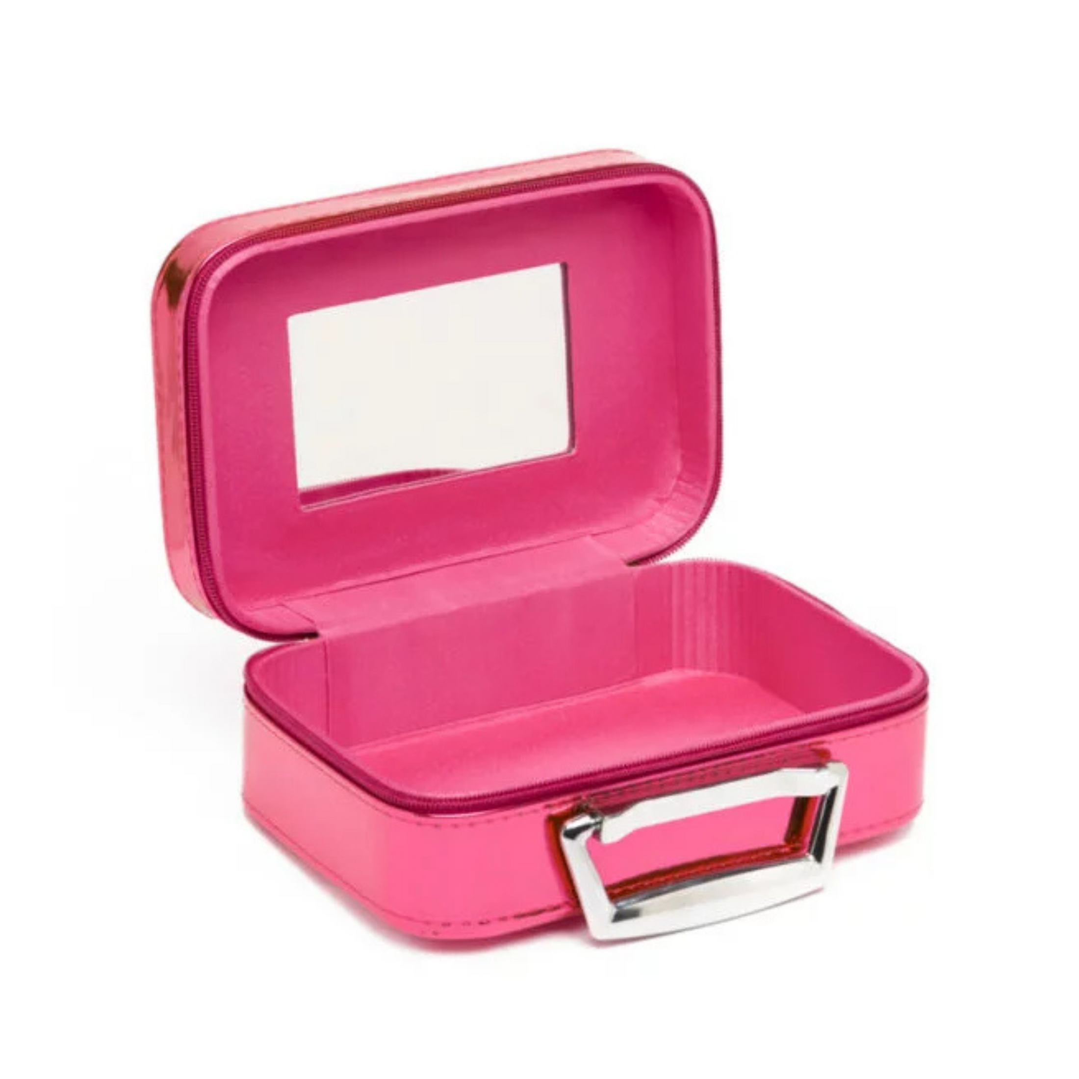 Girls pink makeup case