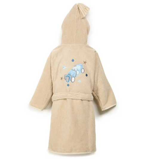 Children's bamboo bathrobe Sand On the Road