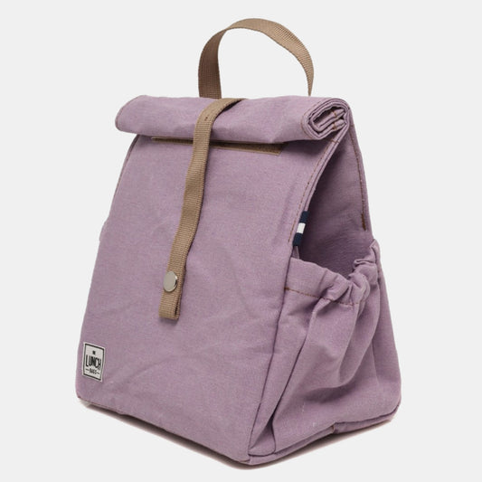 Lilac children's lunch bag