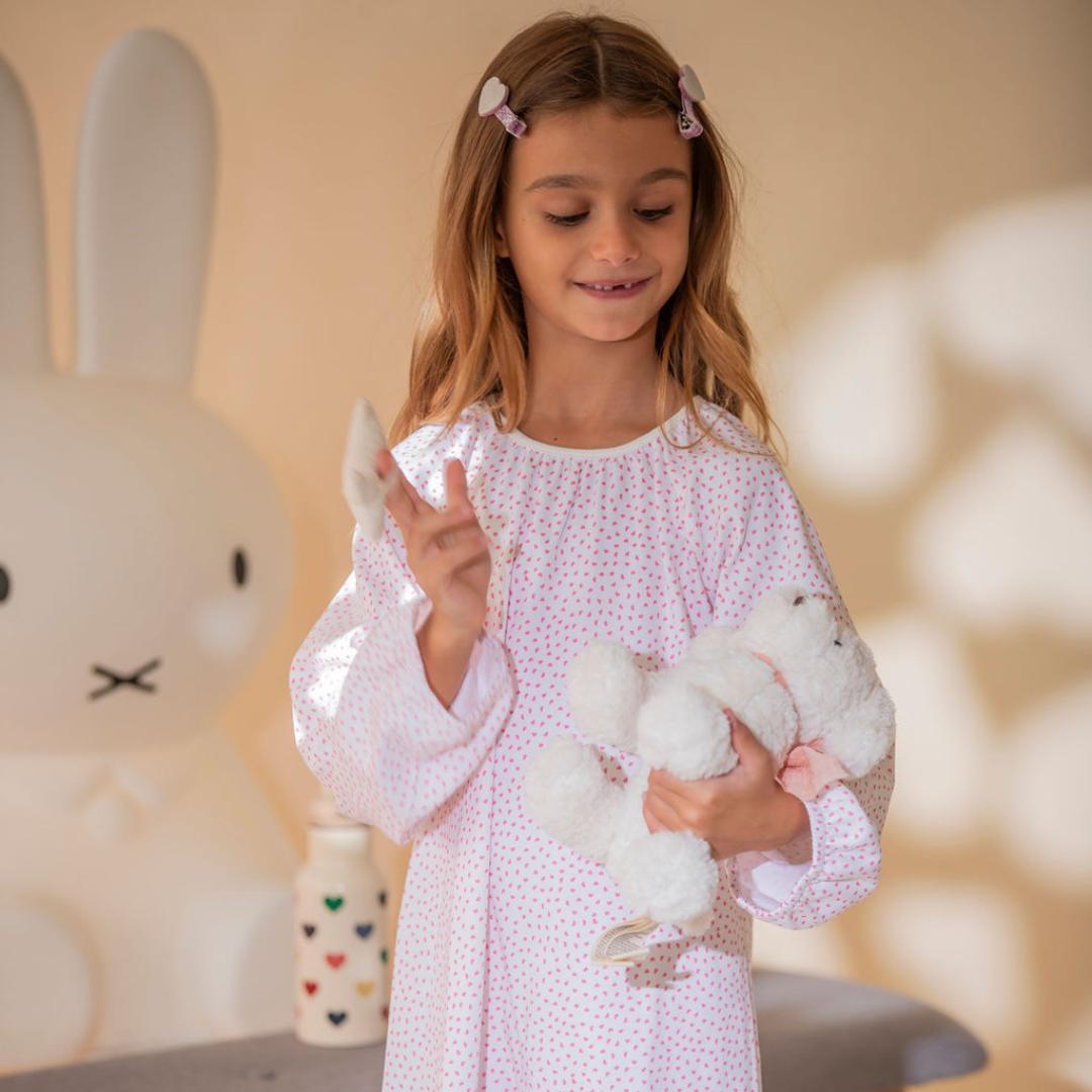 Παιδικό νυχτικό μικρές Ροζ Καρδιές