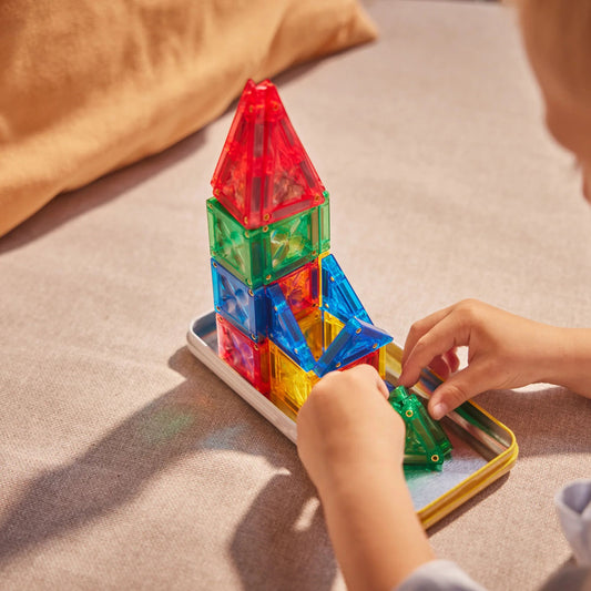 Μαγνητικό παιχνίδι Mini Tiles Intense 28 τεμάχια Cleverclixx