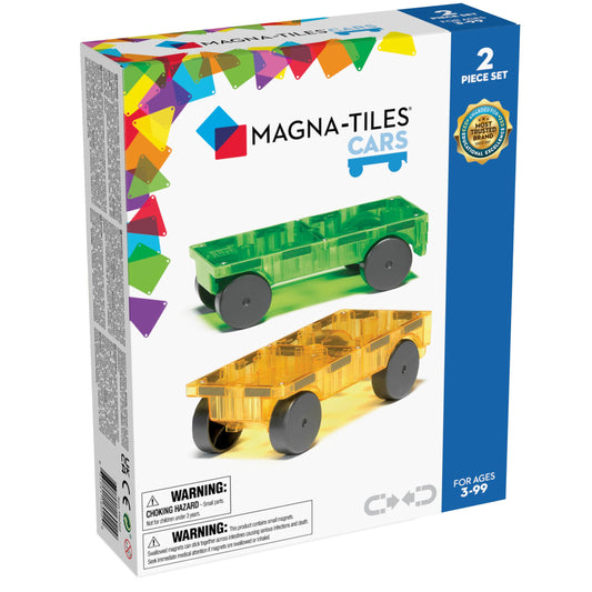 Μαγνητικό παιχνίδι Cars 2 Set Yellow & Green
