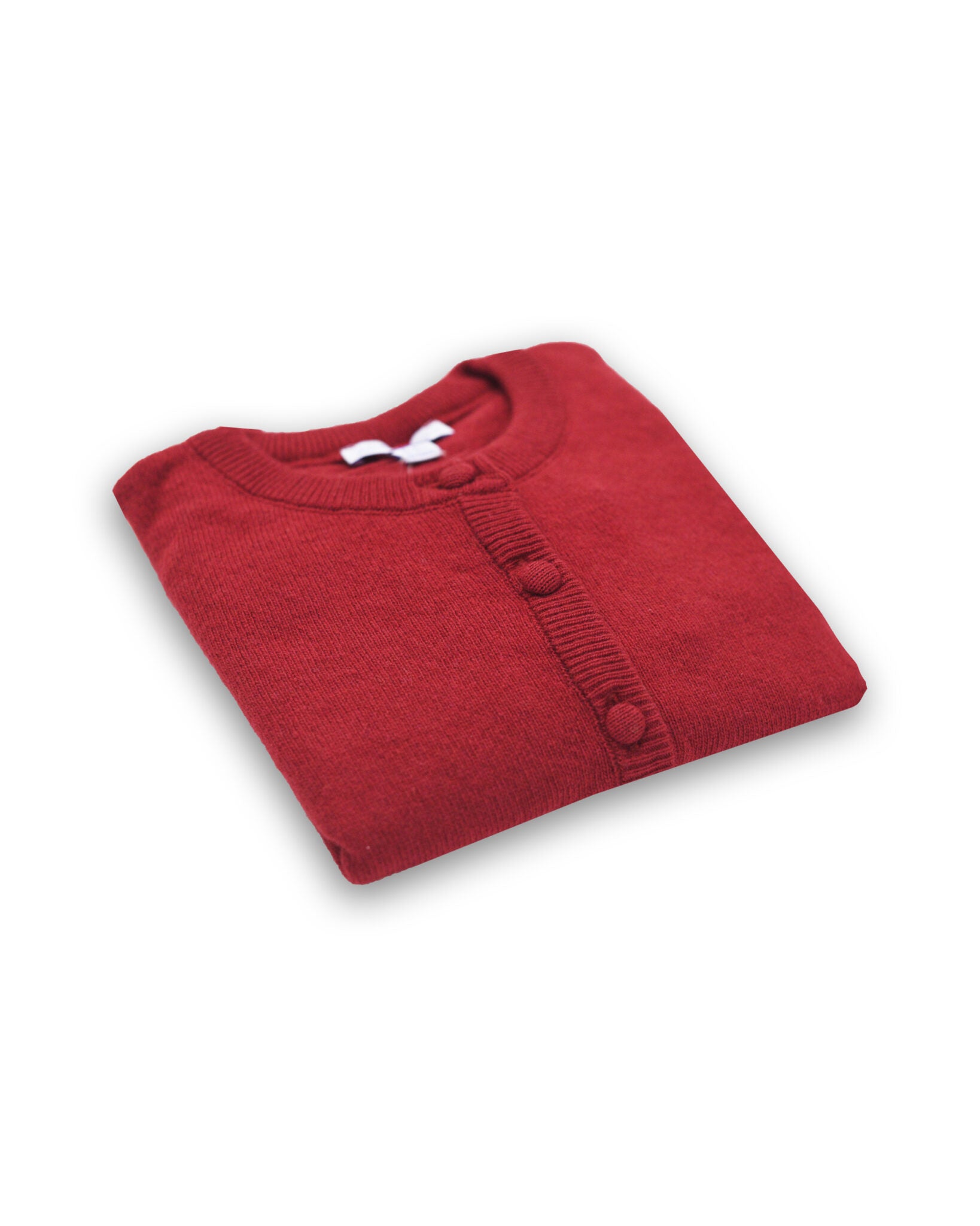 Children's wool cardigan Red