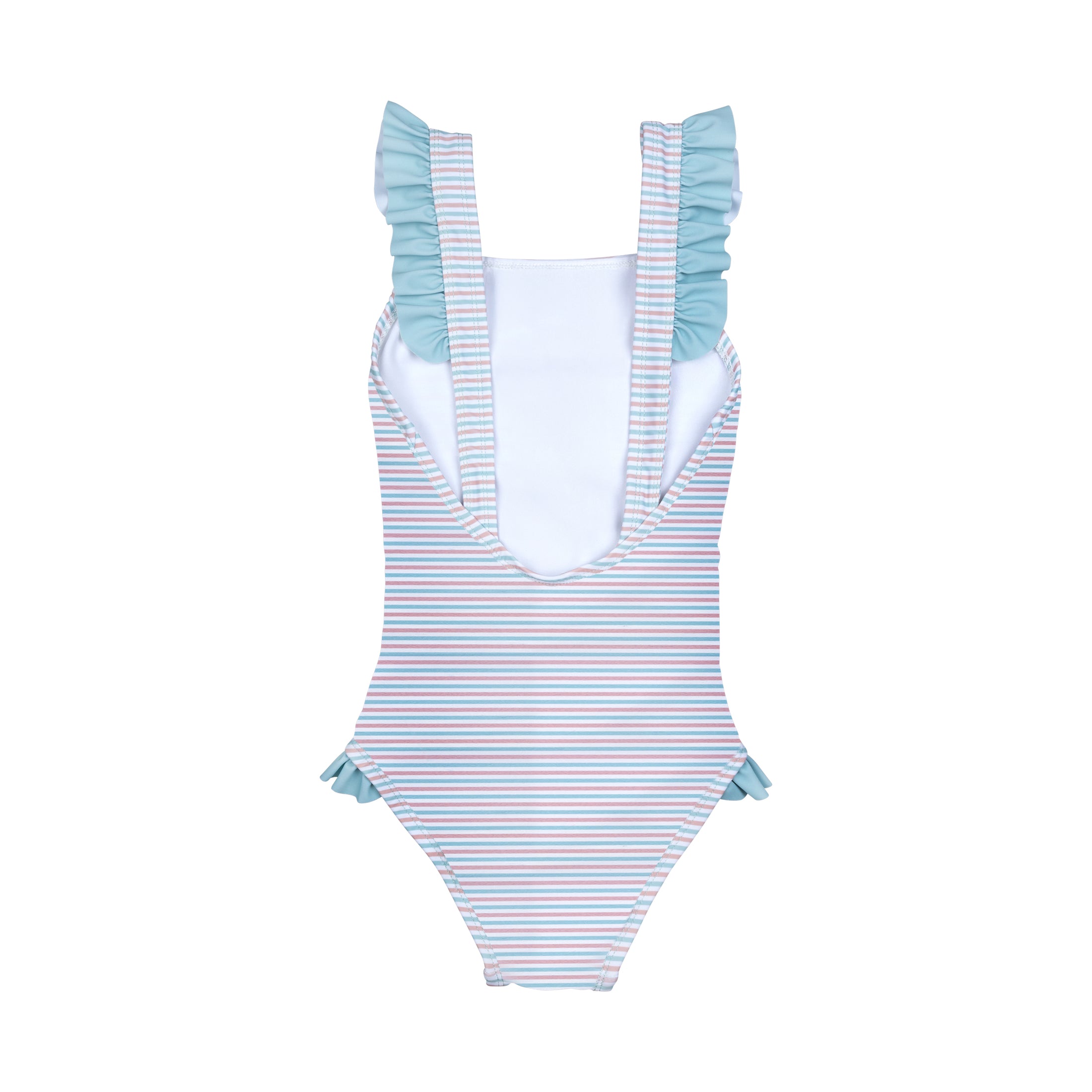Παιδικό μαγιό ολόσωμο Aqua Sand Square Neck Perle D'azur